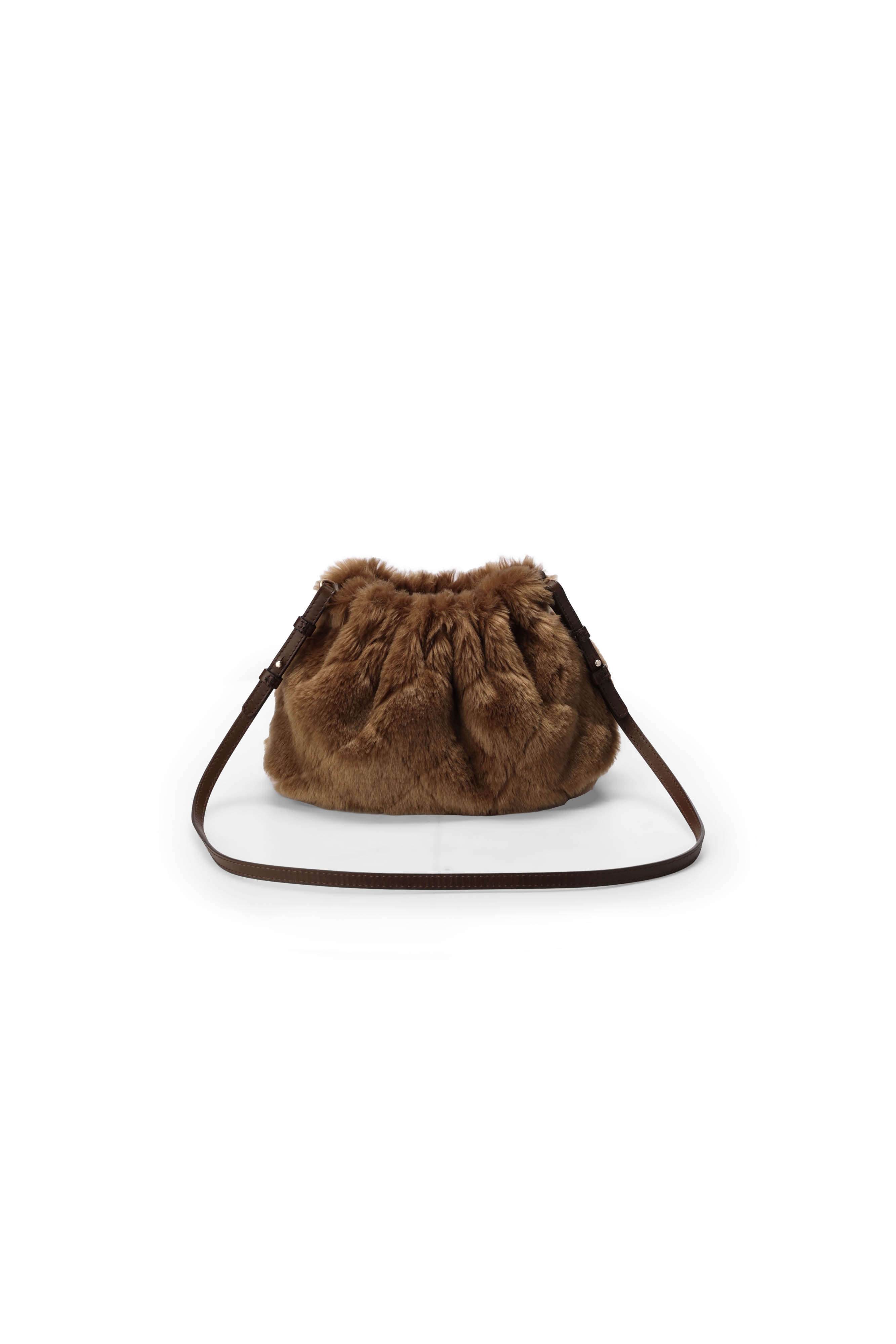 Sac Bourse Moon en Fausse Fourrure