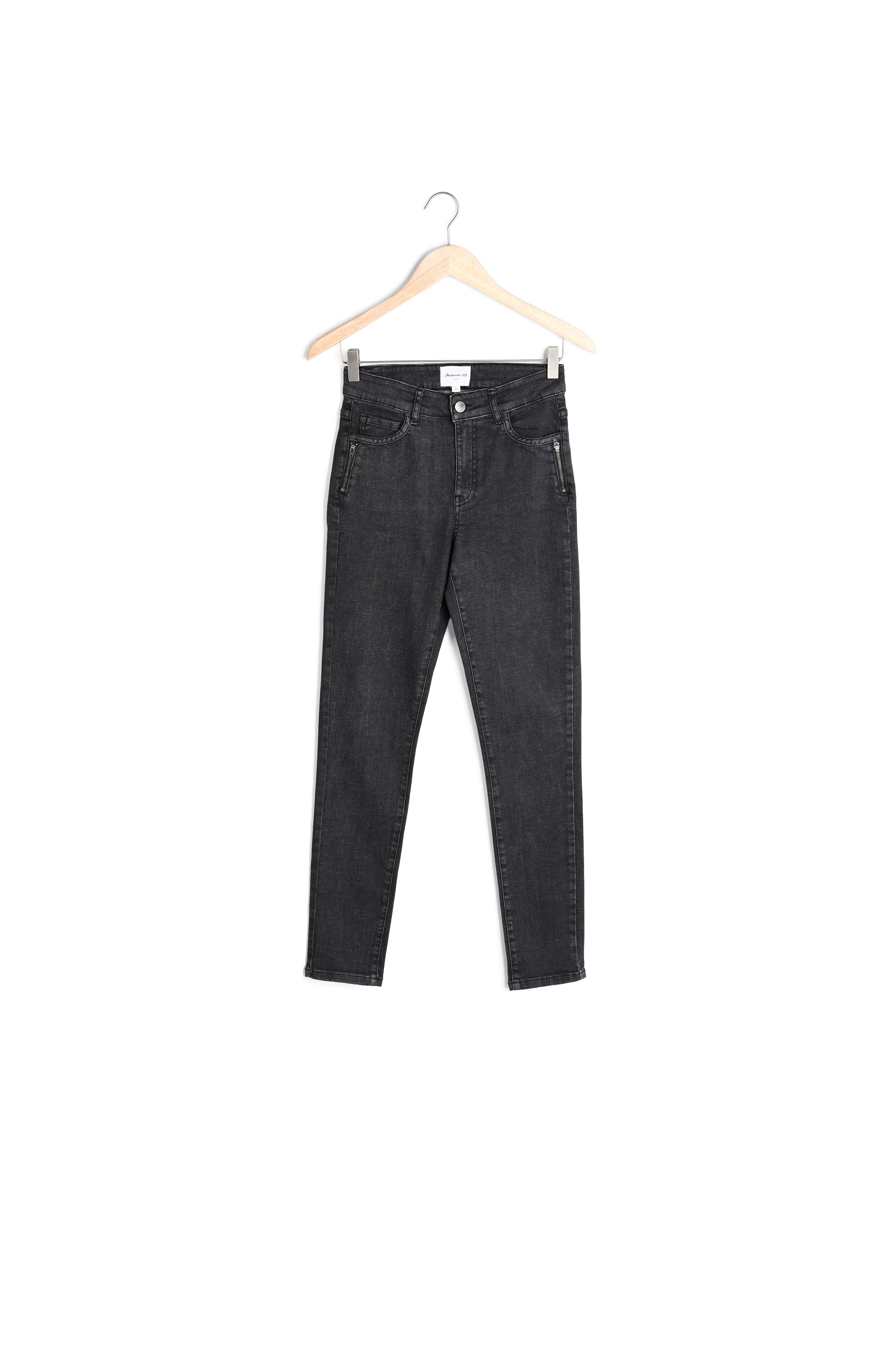 L'iconique slim jean zippé César Maison 123 seconde main photo 3
