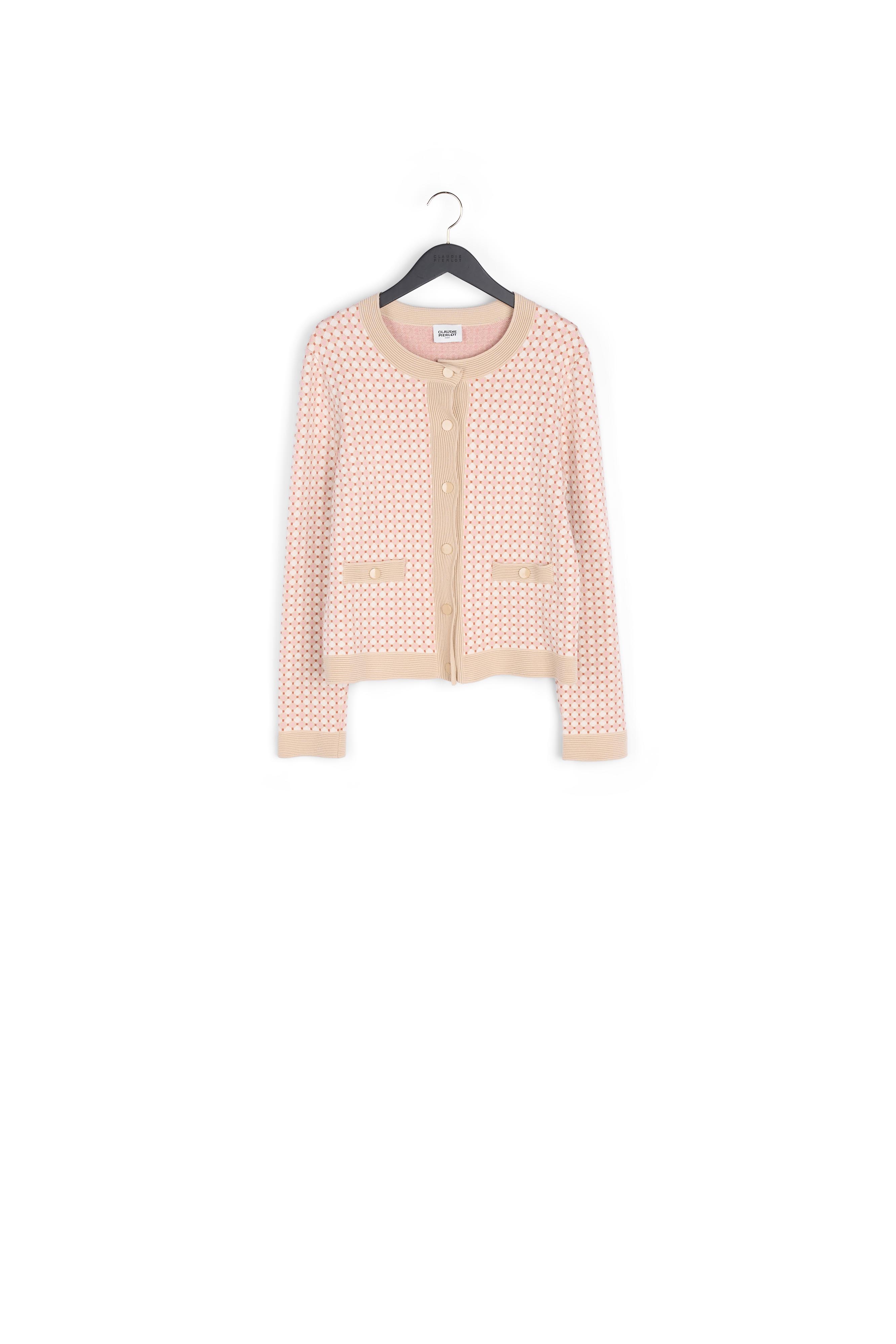 Photo produit Cardigan Maille À Motifs numéro 0