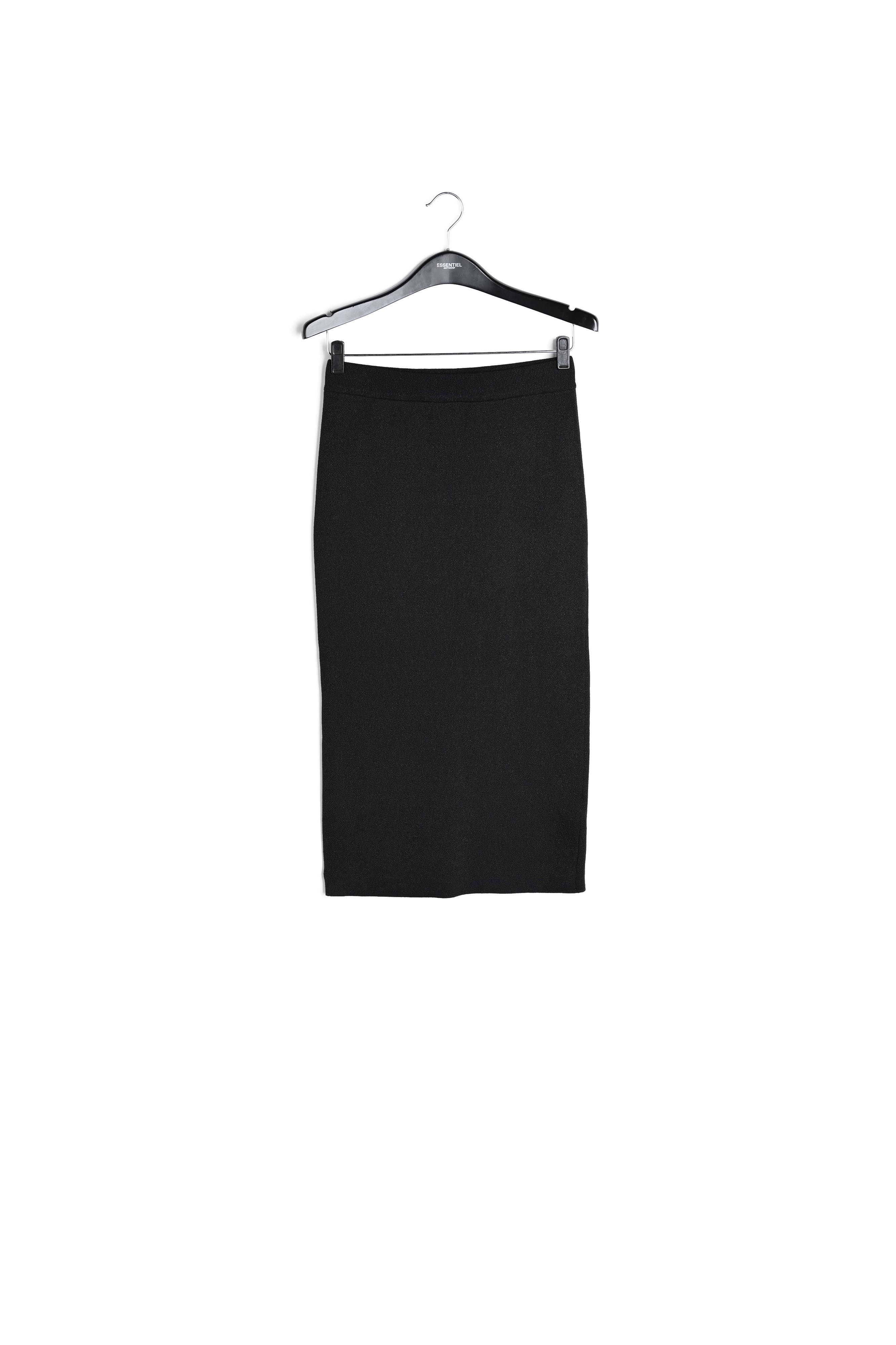 Zwarte kokerrok met lurex RE—SSENTIEL tweedehands photo 1