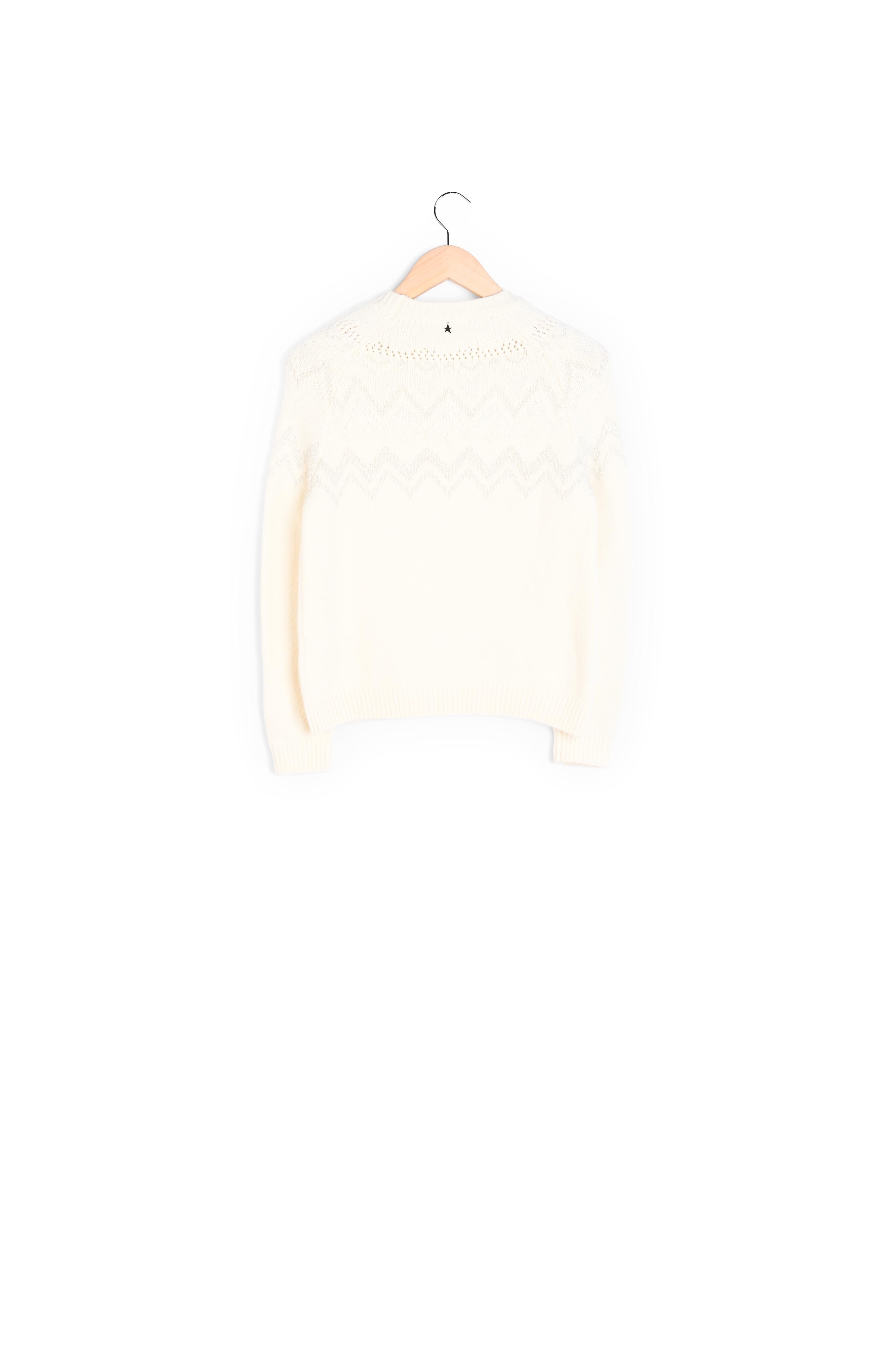 Mhilary - Pull Col Rond Avec Motif Jacquard