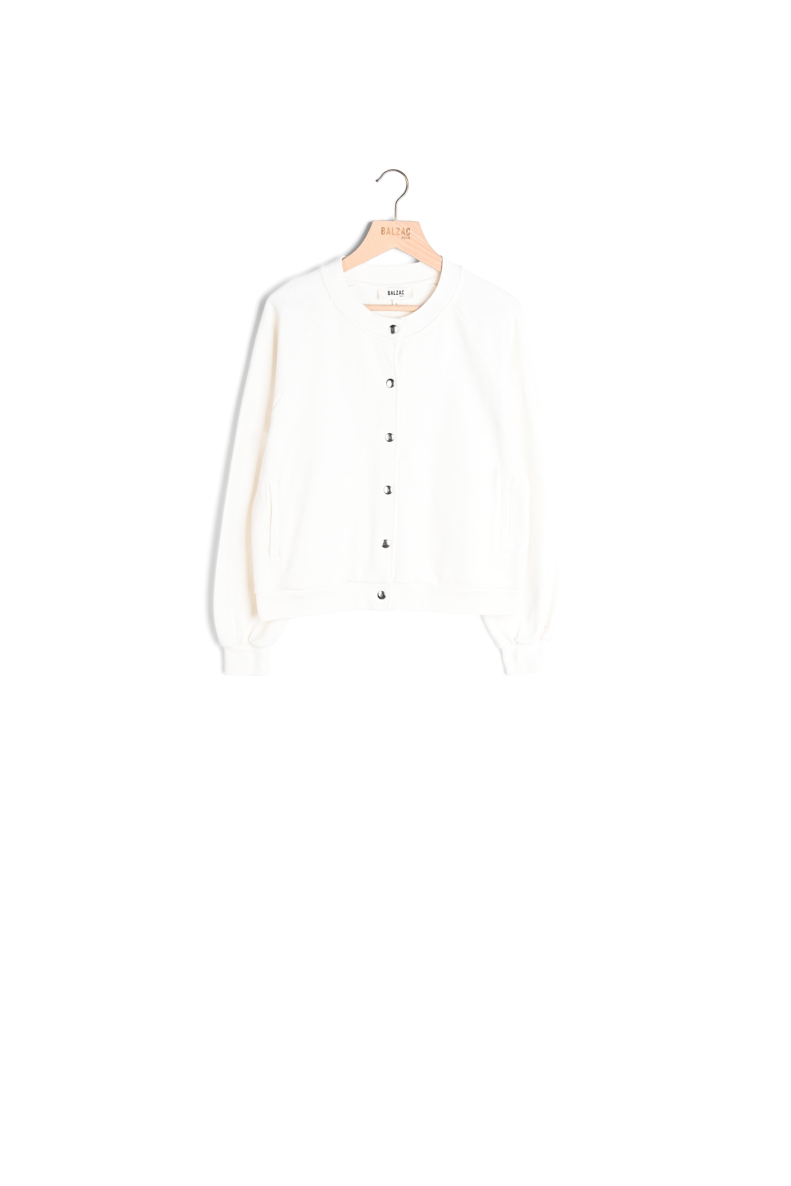 CARDIGAN DOUILLET ÉCRU