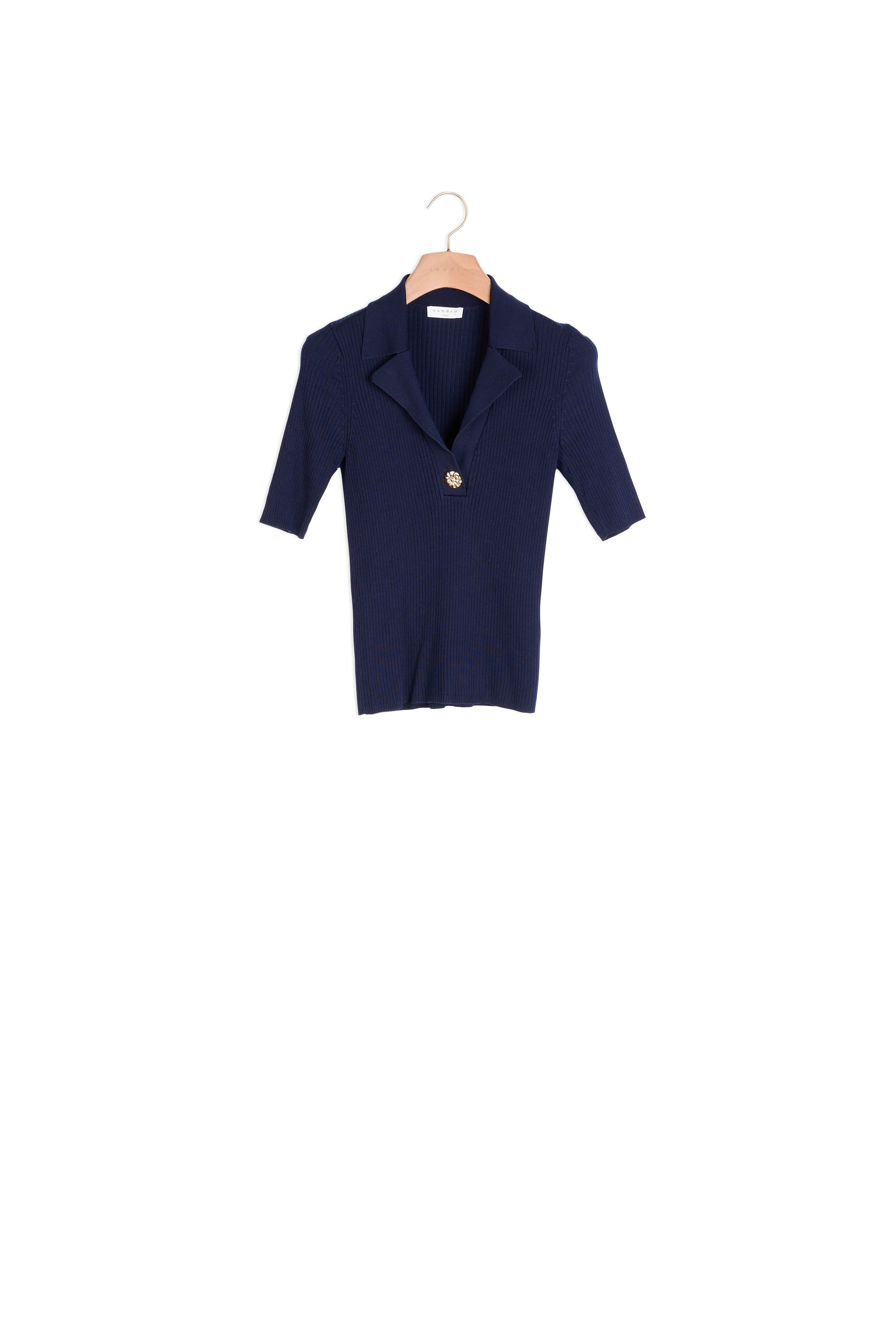 Short-sleeved sweater