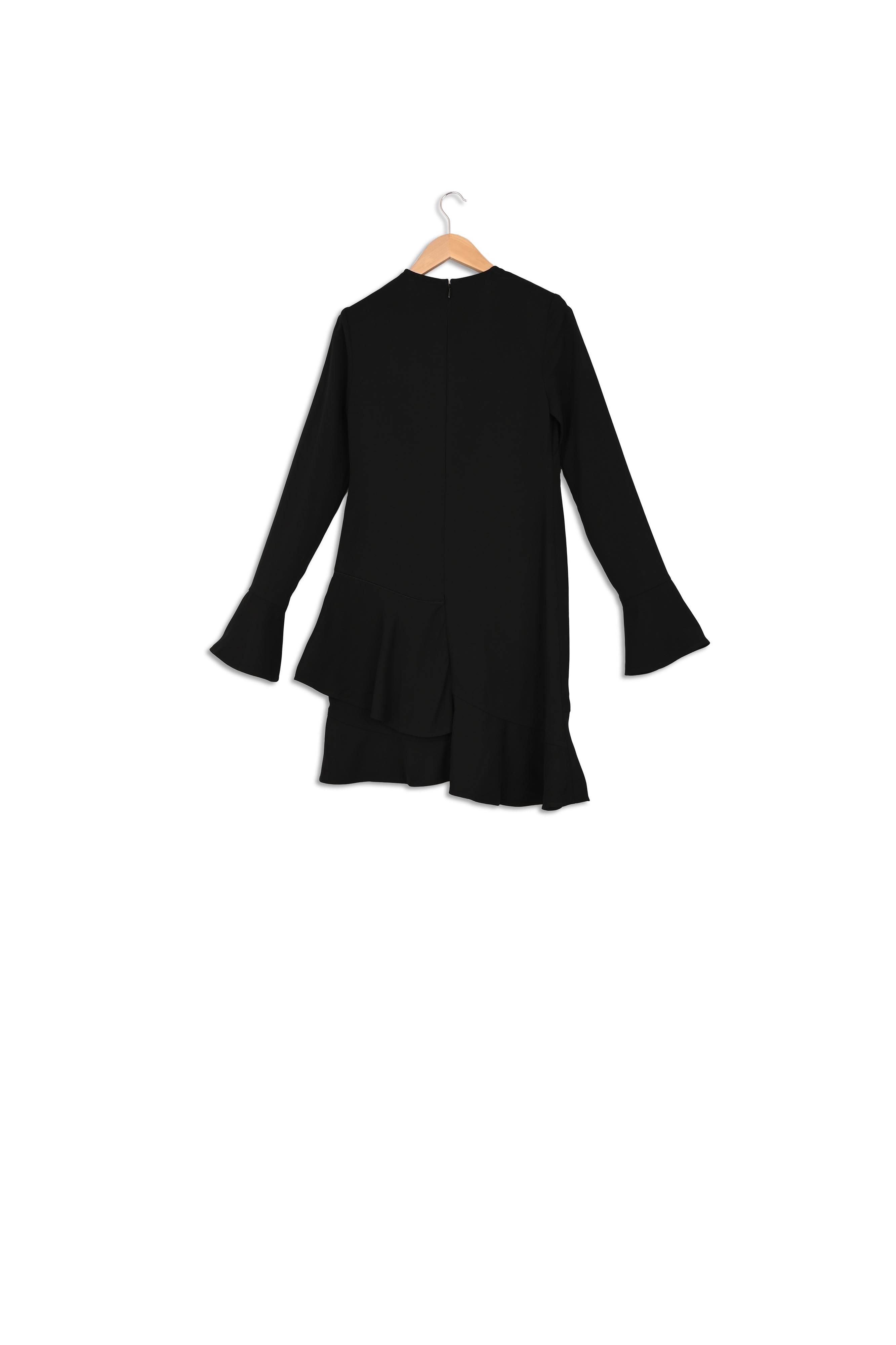 Long Sleeve Frill Mini Dress Victoria Beckham second-hand photo 3