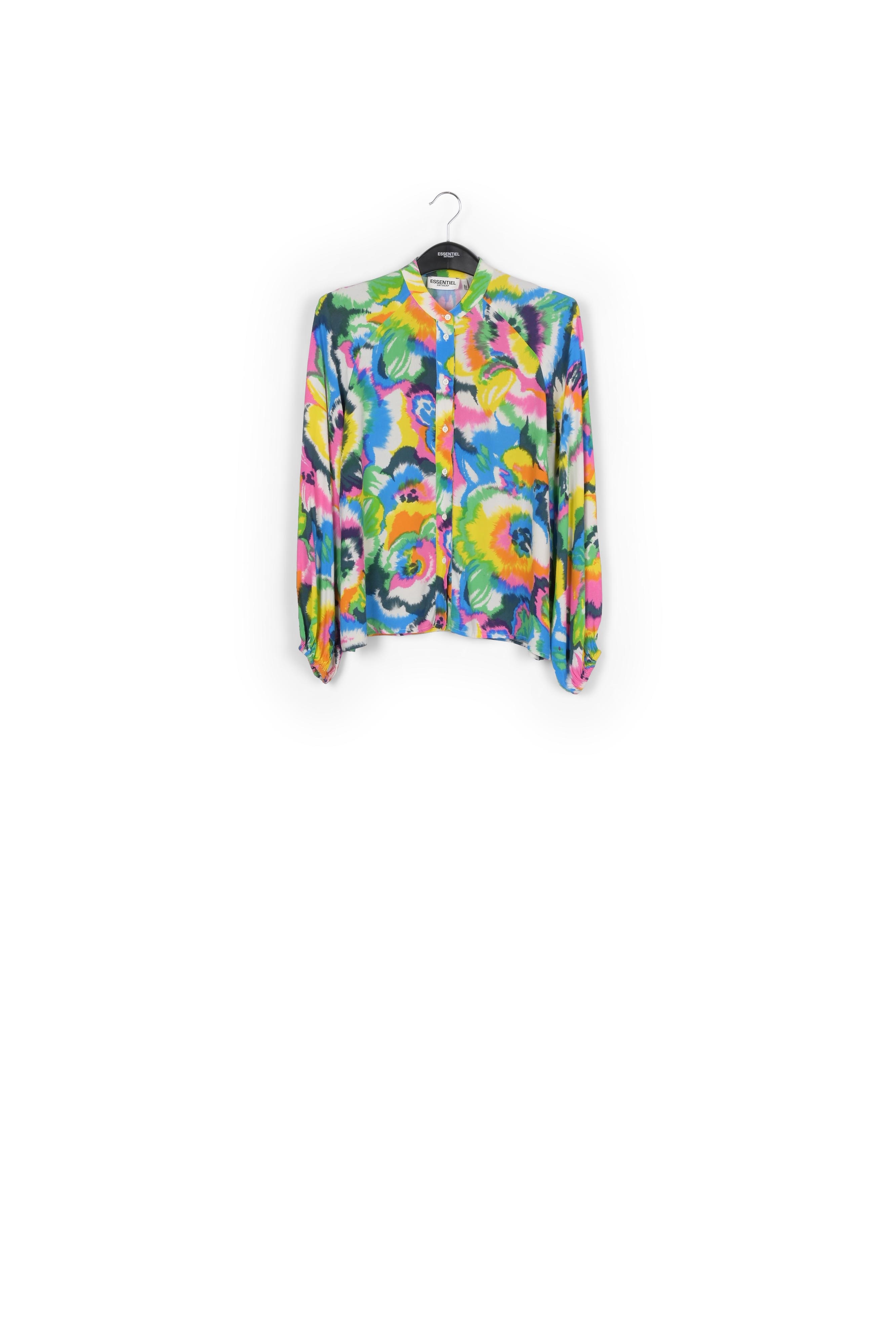 Multicolor floral print shirt RE—SSENTIEL second-hand photo 1