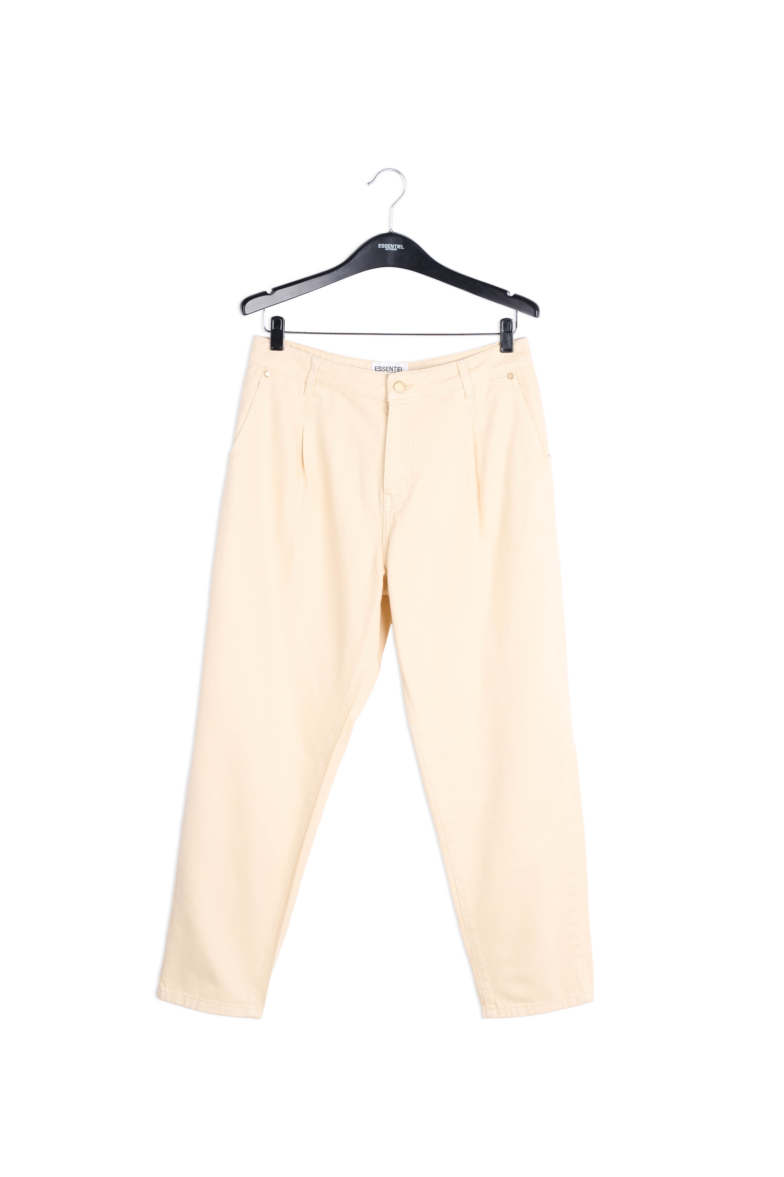 Ecru jeans met hoge taille RE—SSENTIEL tweedehands photo 1