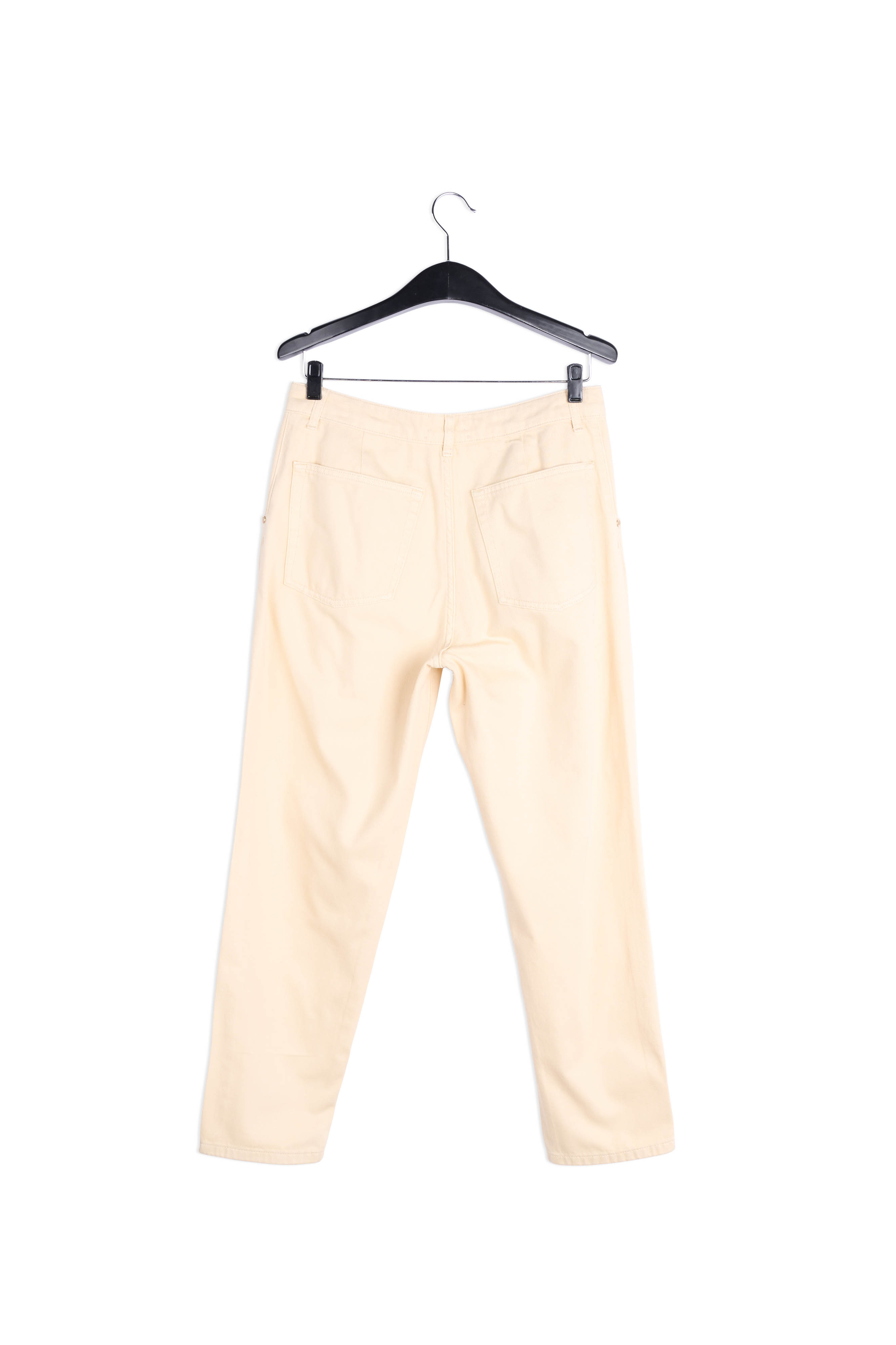 Ecru jeans met hoge taille RE—SSENTIEL tweedehands photo 2