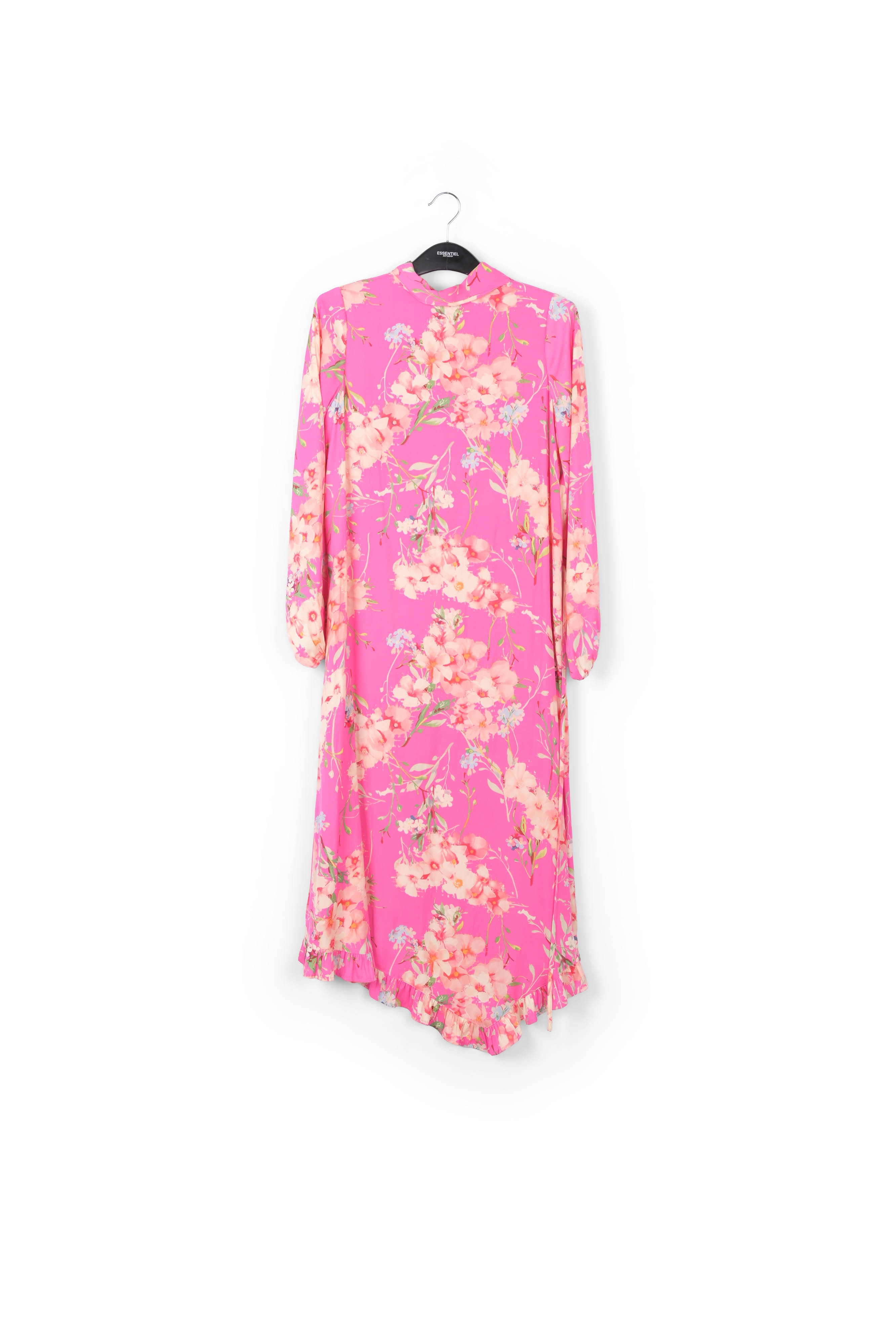 Robe florale rose avec noeud RE—SSENTIEL seconde main photo 1