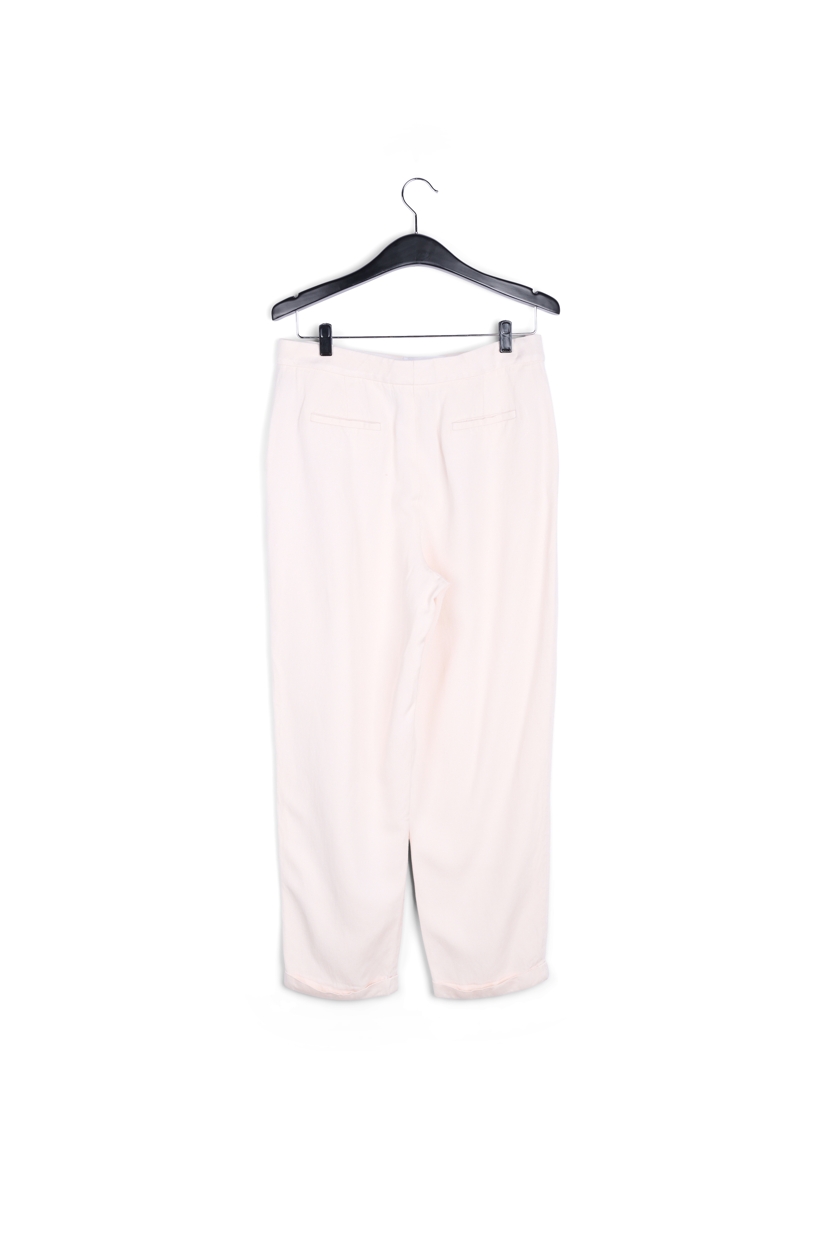 Pantalon blanc cassé taille mi-haute RE—SSENTIEL seconde main photo 2