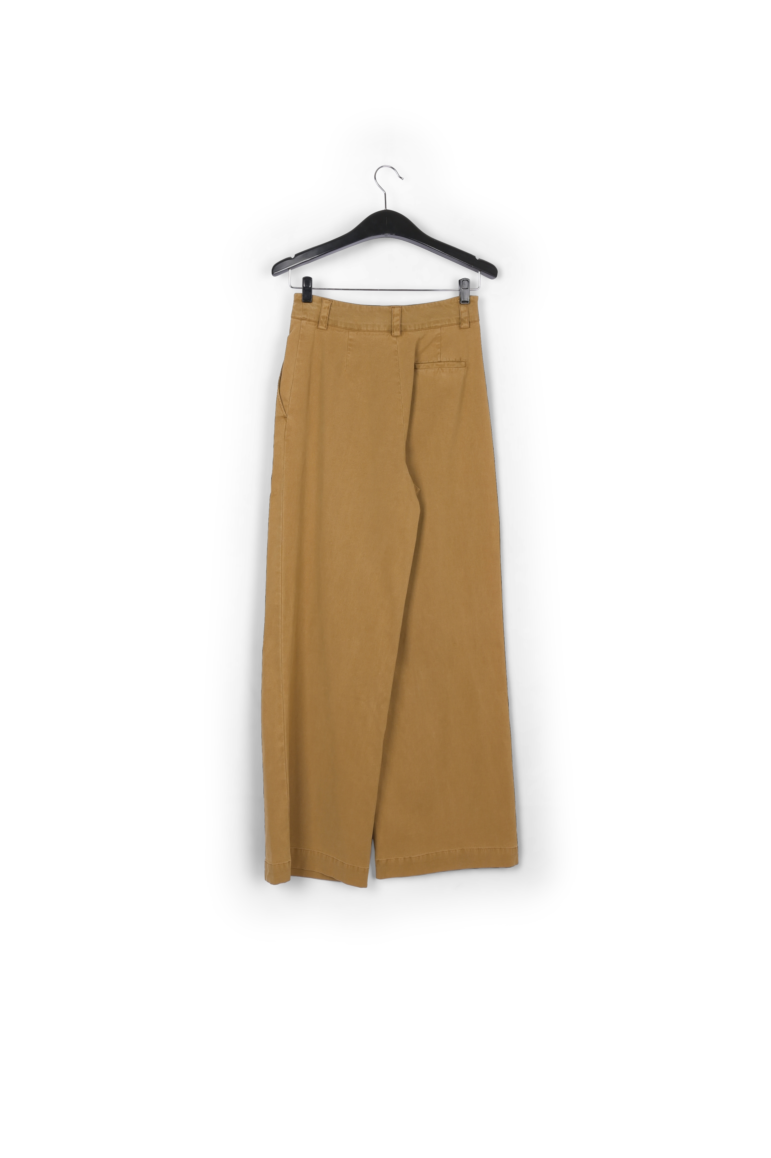 Khaki straight-leg pants RE—SSENTIEL second-hand photo 2
