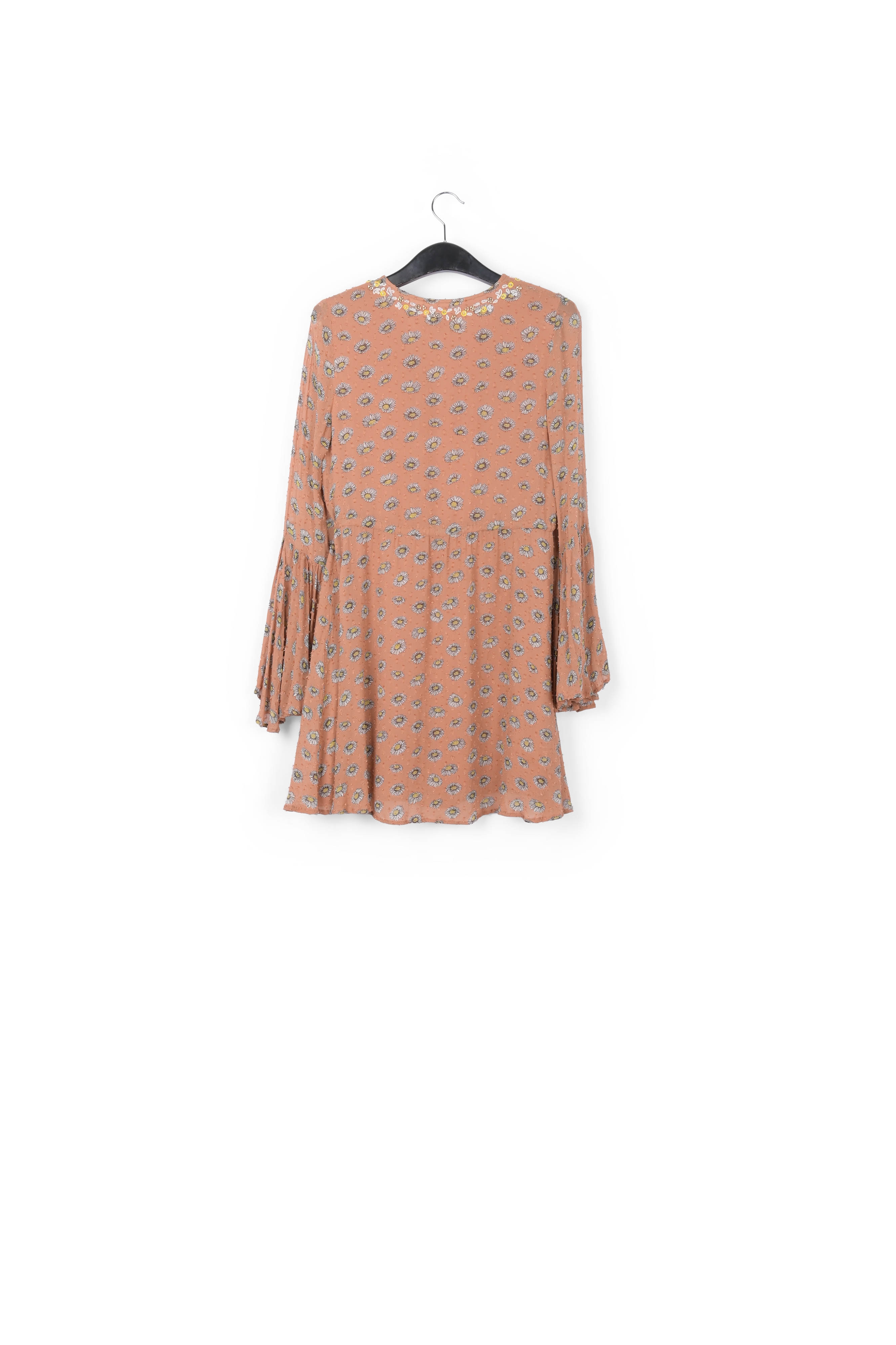 Mini-robe avec encolure v et imprimé RE—SSENTIEL seconde main photo 2