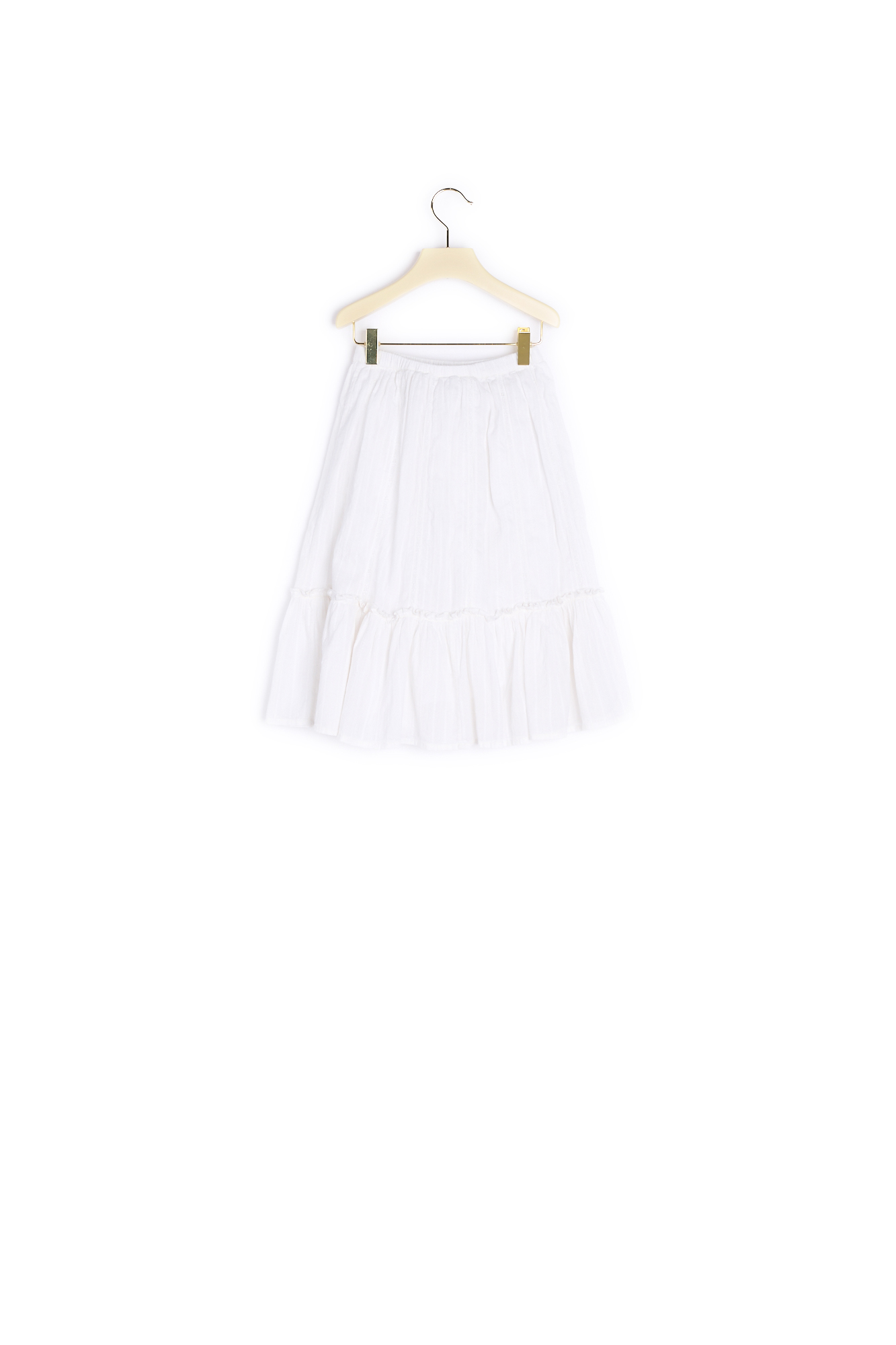 Jupon en coton et dentelle Bonpoint Vintage seconde main photo 2