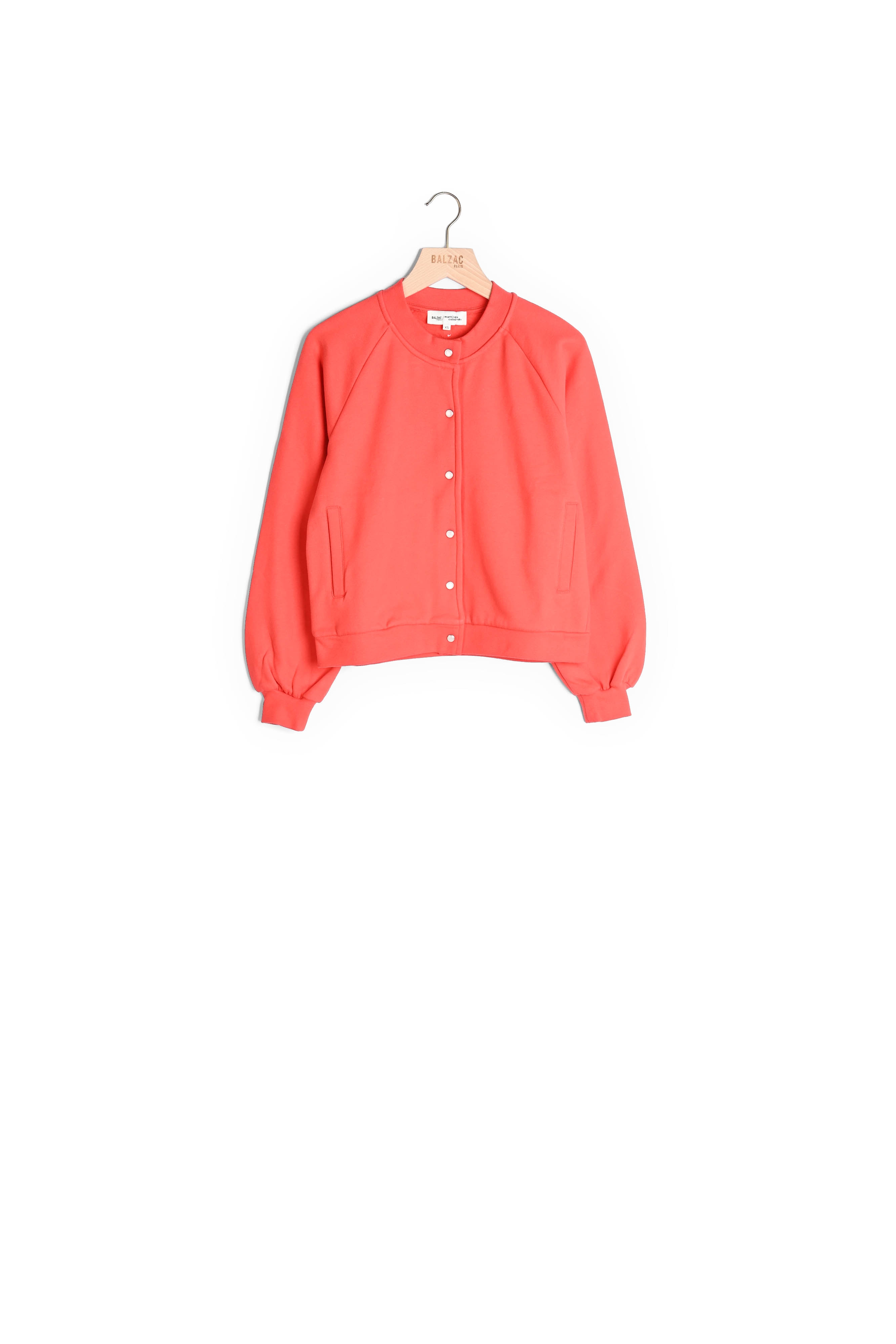 CARDIGAN DOUILLET ROUGE