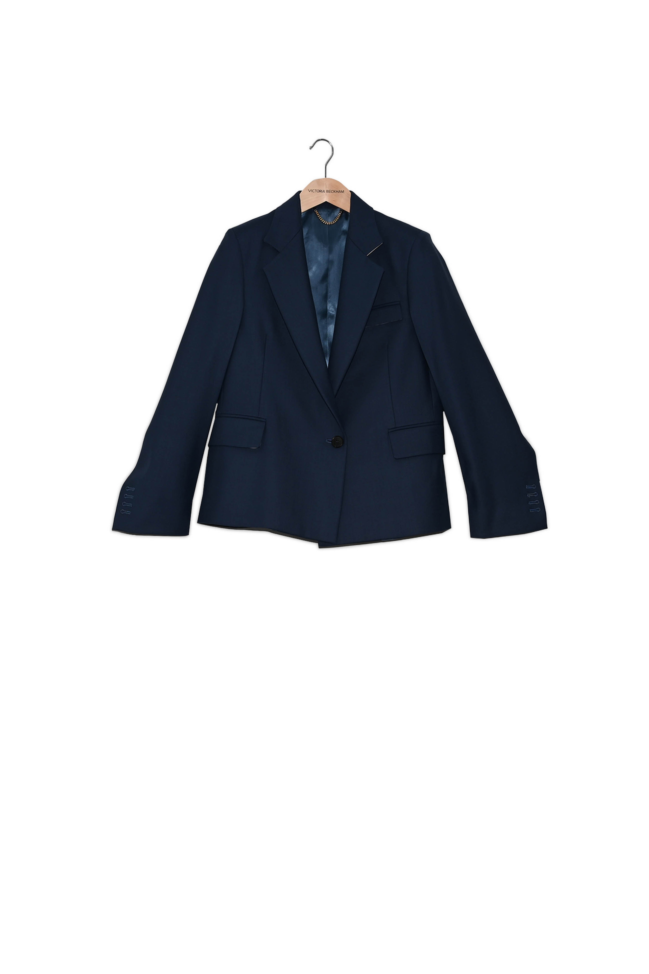 Shrunken Double Breasted Jacket Victoria Beckham second-hand photo 1