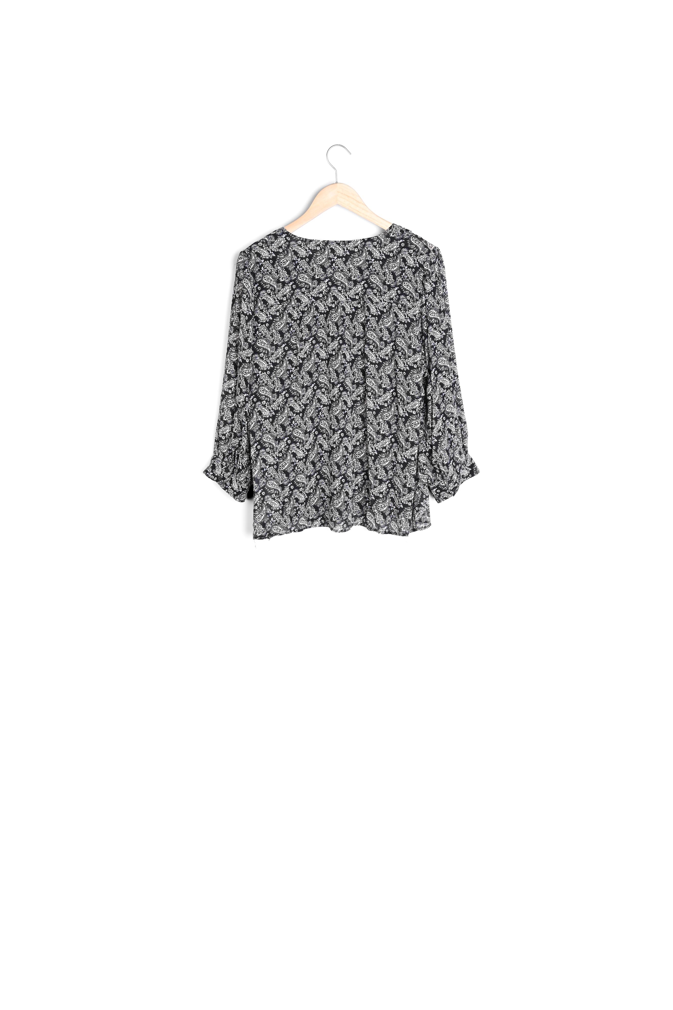 Blouse imprimée Juan Maison 123 seconde main photo 4