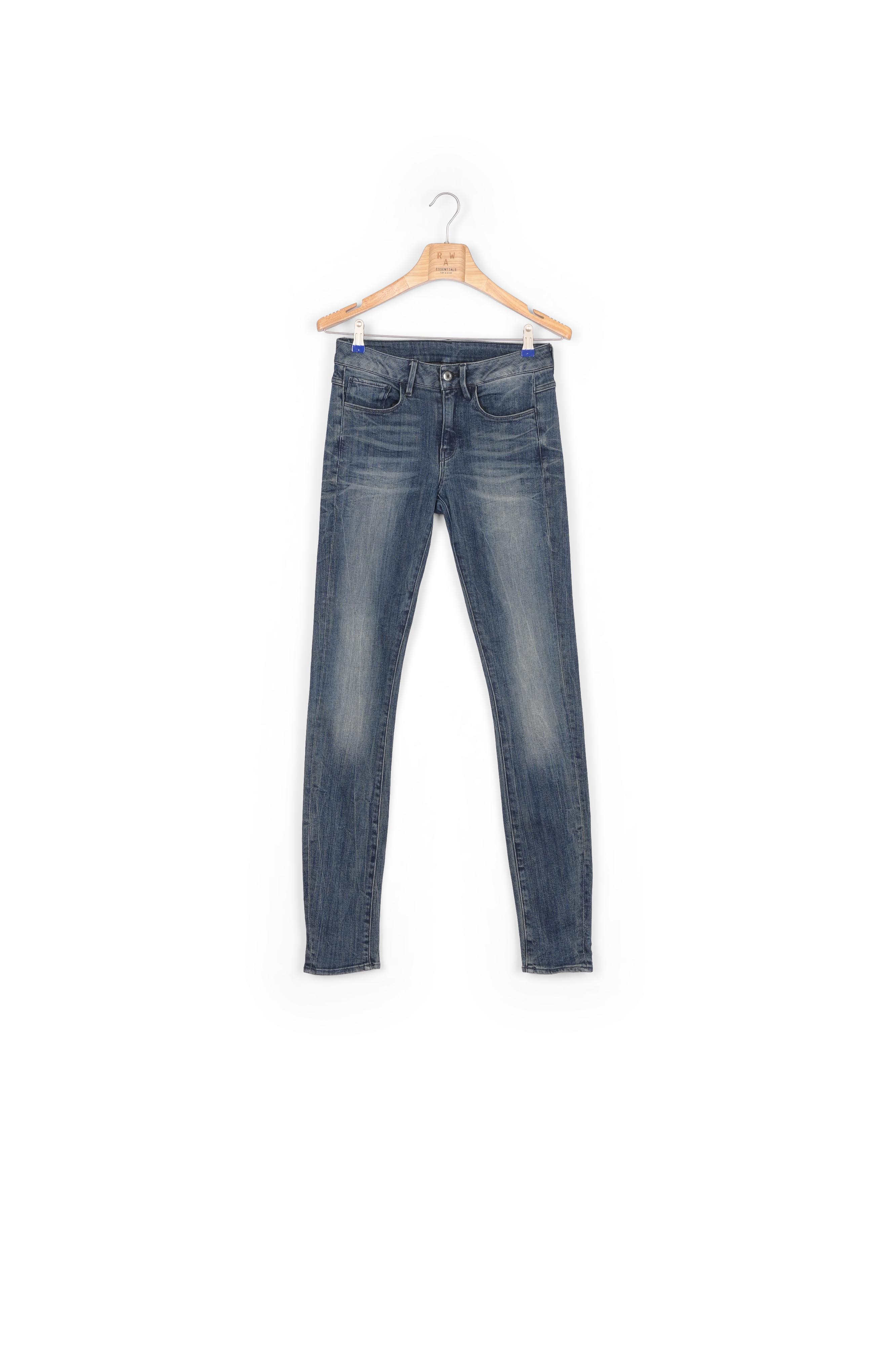 3301 Deconstructed Mid Waist Skinny Jeans G-star tweedehands photo 1