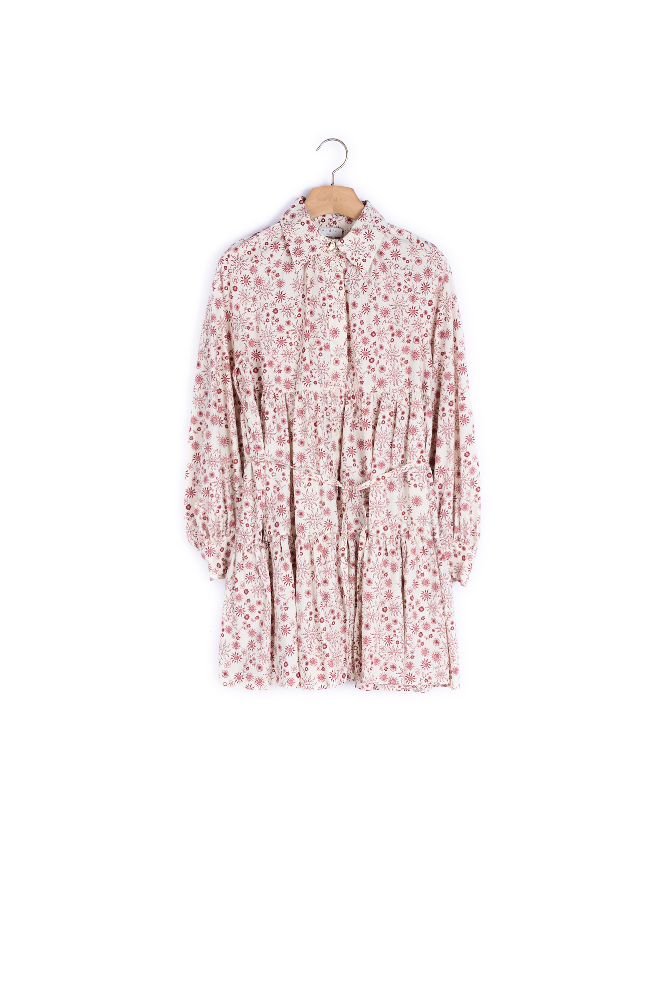 Product photo Flared and printed shirt dress number 0