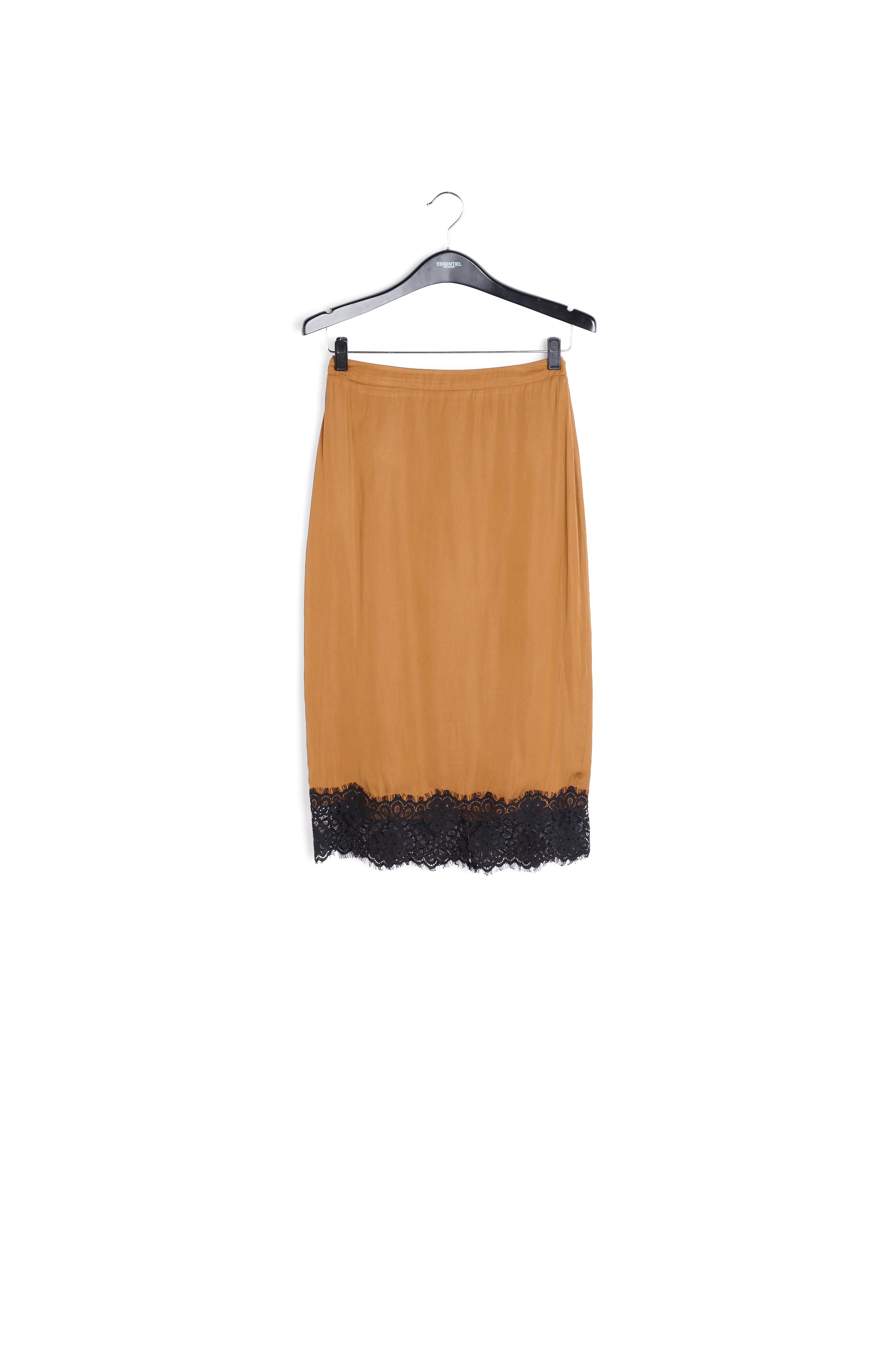 Jupe crayon camel RE—SSENTIEL seconde main photo 1