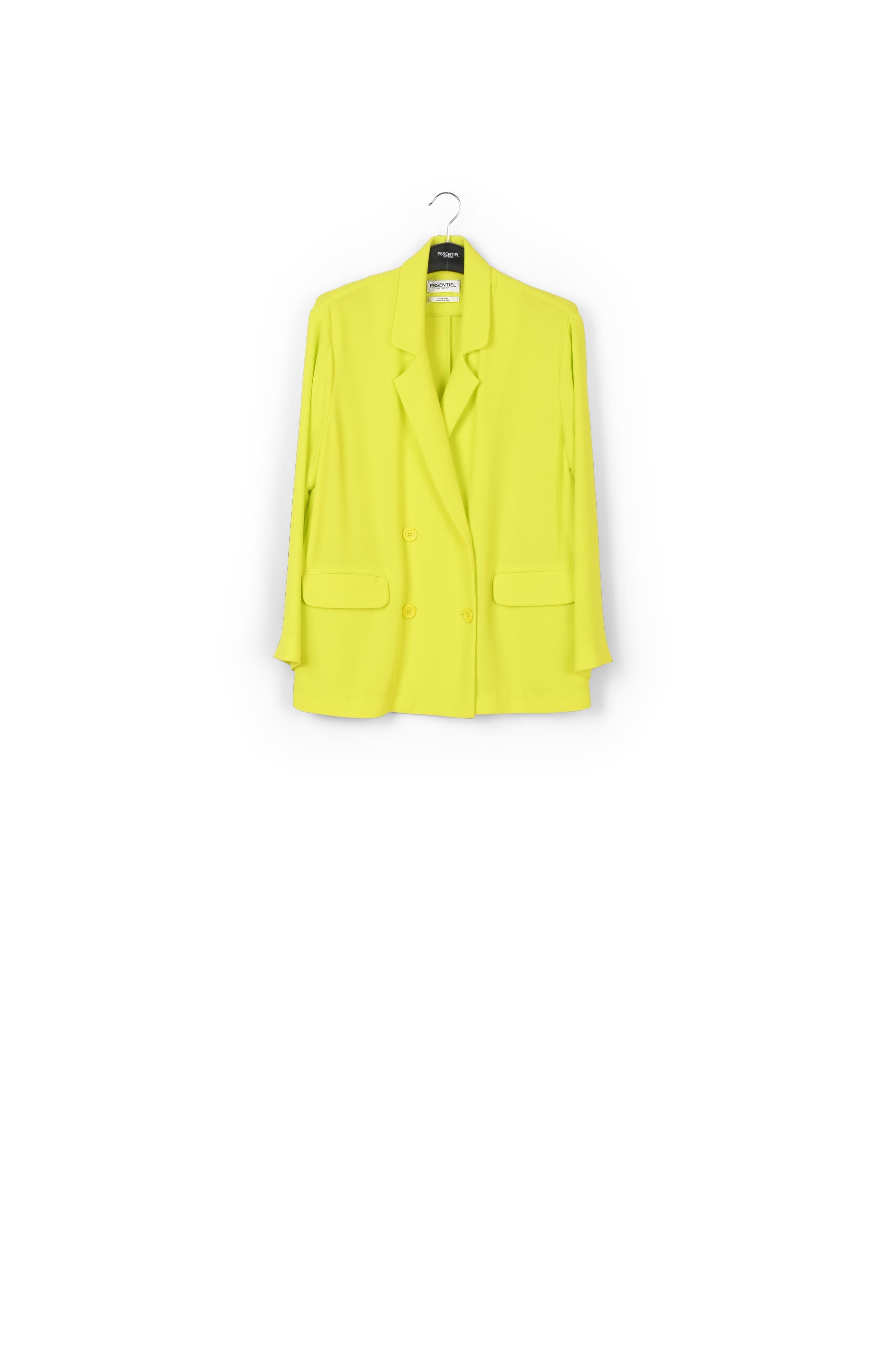 Gele blazer met dubbele knopenrij RE—SSENTIEL tweedehands photo 1