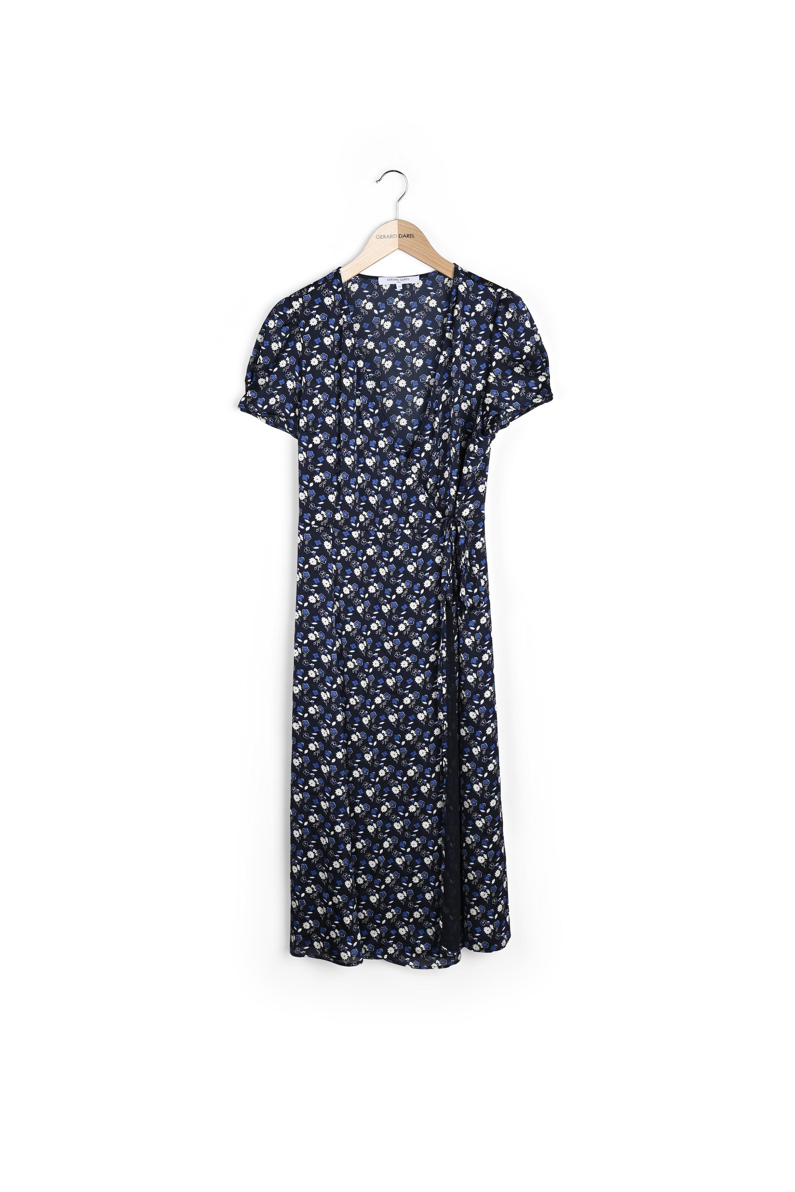 Photo produit SELENA - Robe midi portefeuille numéro 0