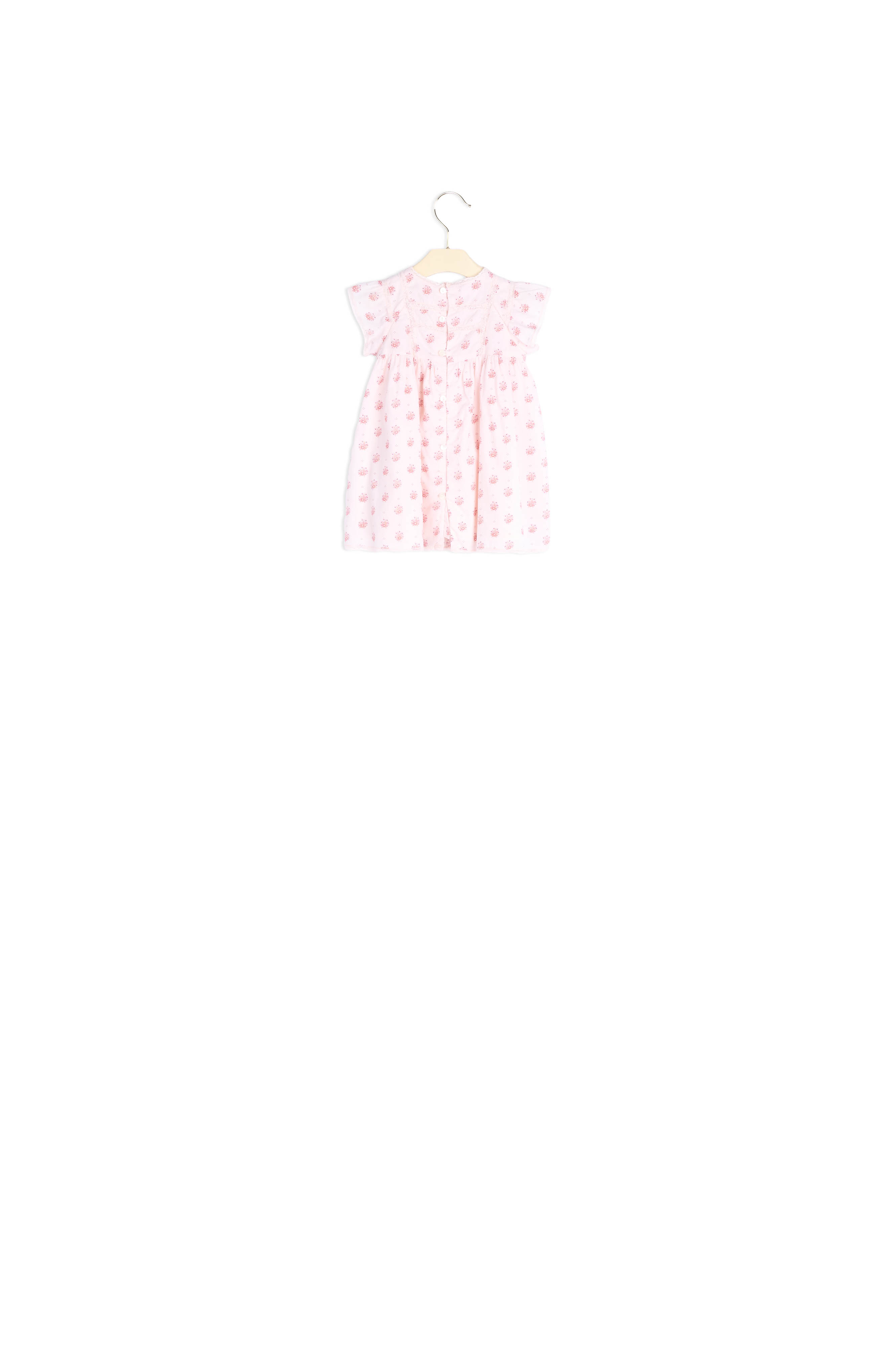 Robe avec entre-deux en dentelle Bonpoint Vintage seconde main photo 2