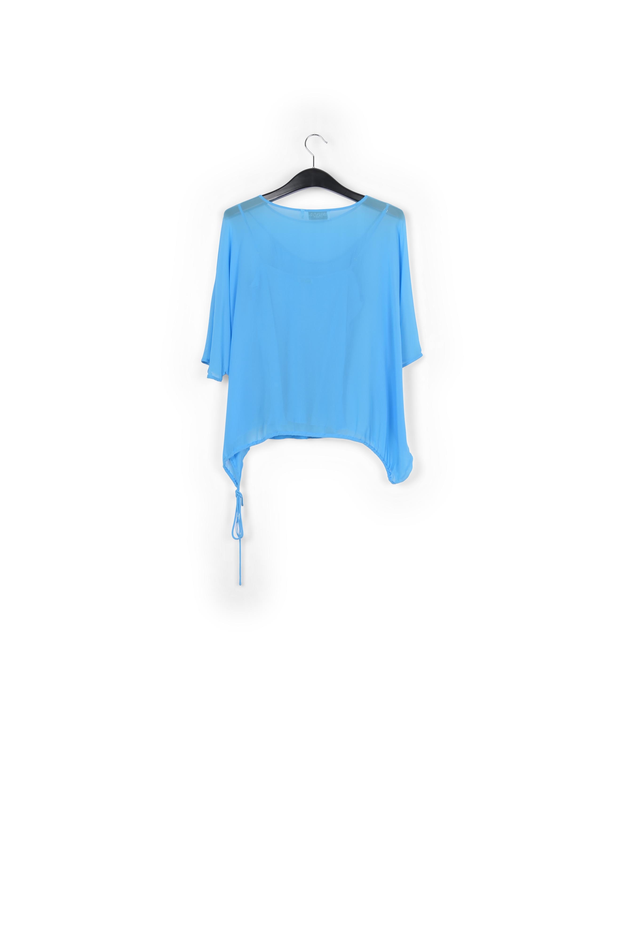 Top volumineux bleu RE—SSENTIEL seconde main photo 2
