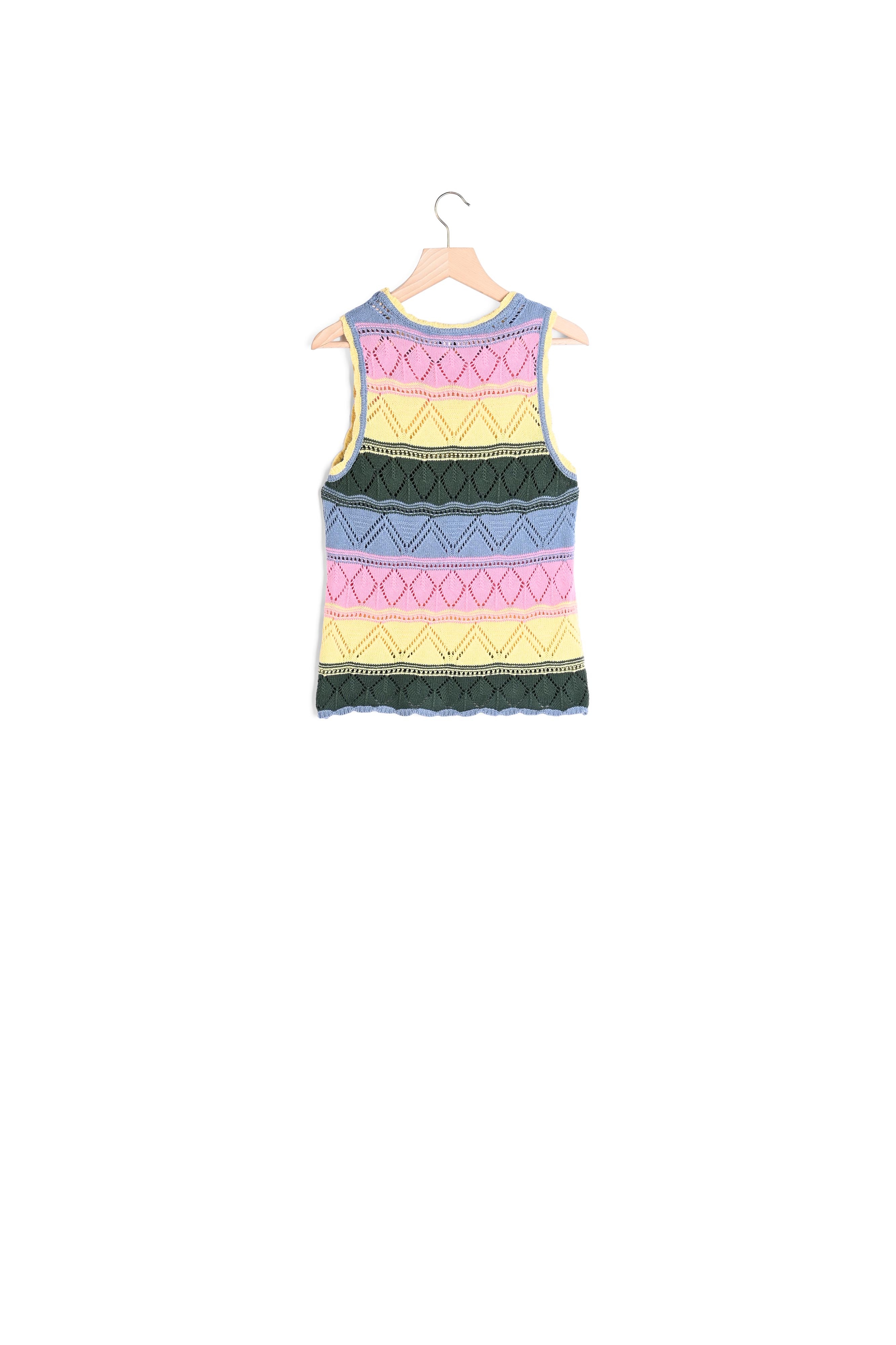 TOP PISTOU MULTICOLORE
