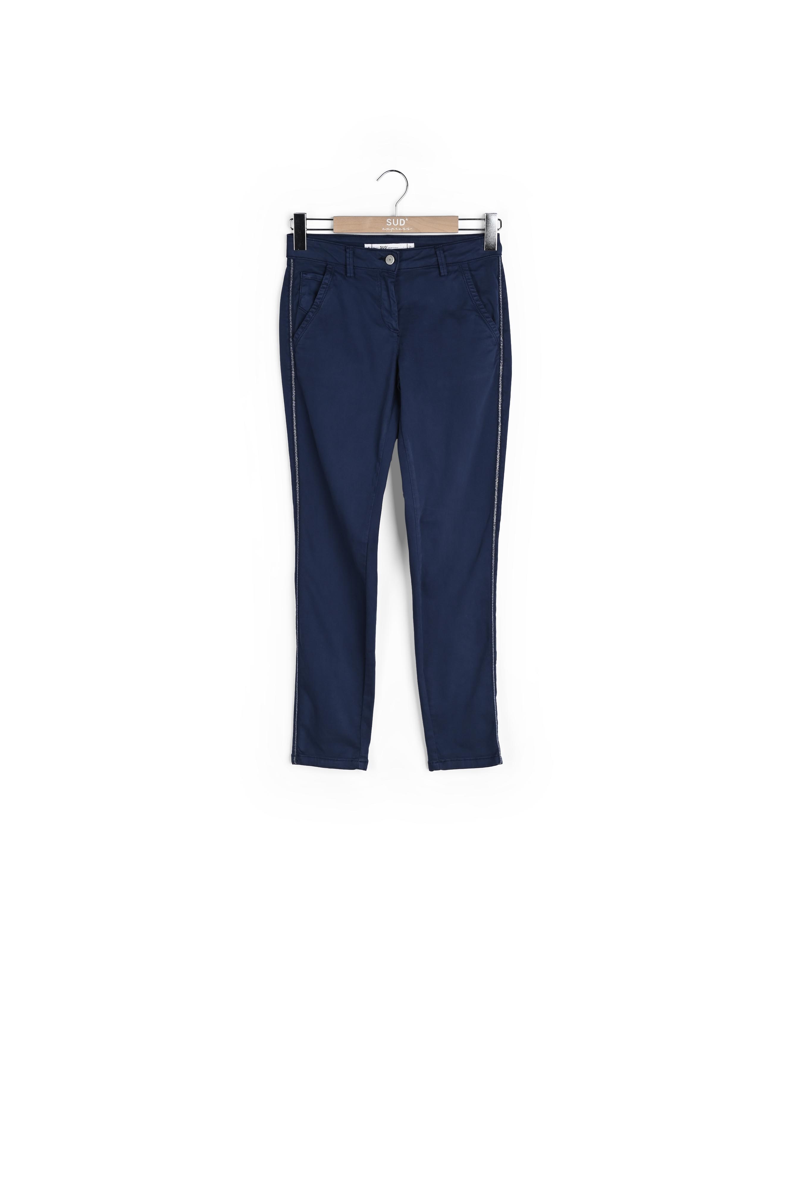 Parnos Pantalon Chino Bandes Lurex - Parnos Pantalon Sud Express seconde main photo 1