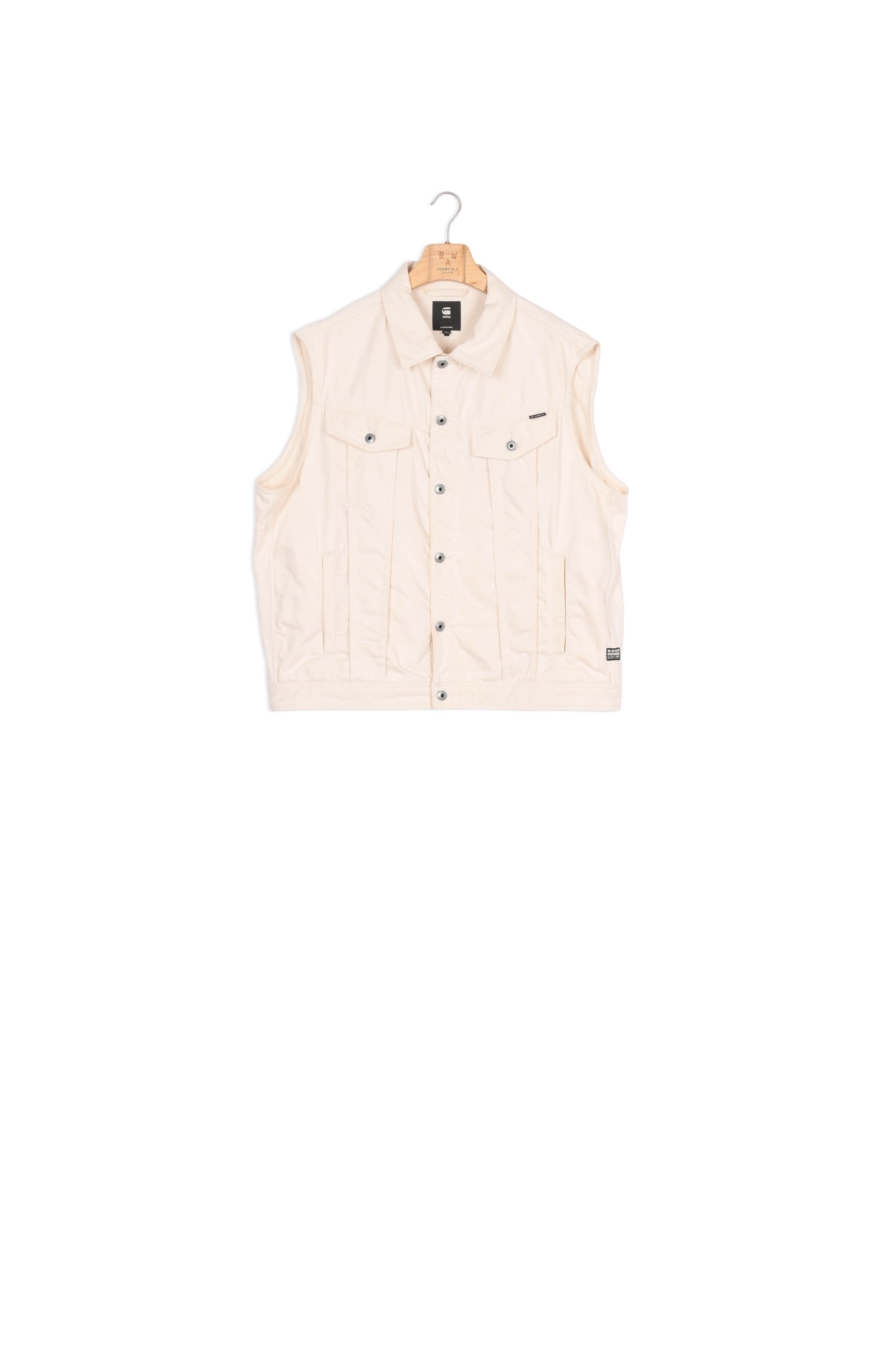 Oversized Denim Weste Evergreen G-star Second-Hand photo 1