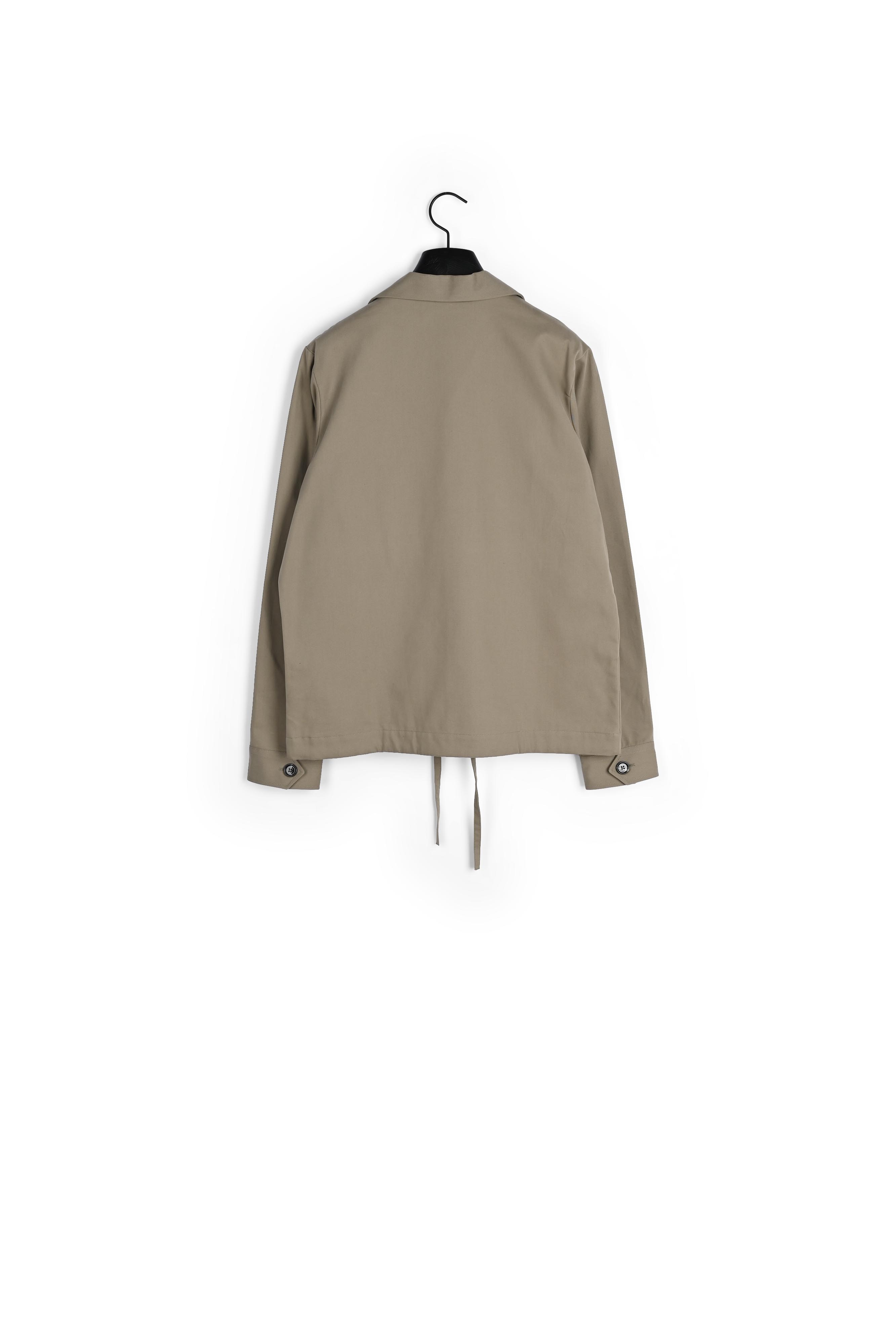 Waist shirt with drawstring