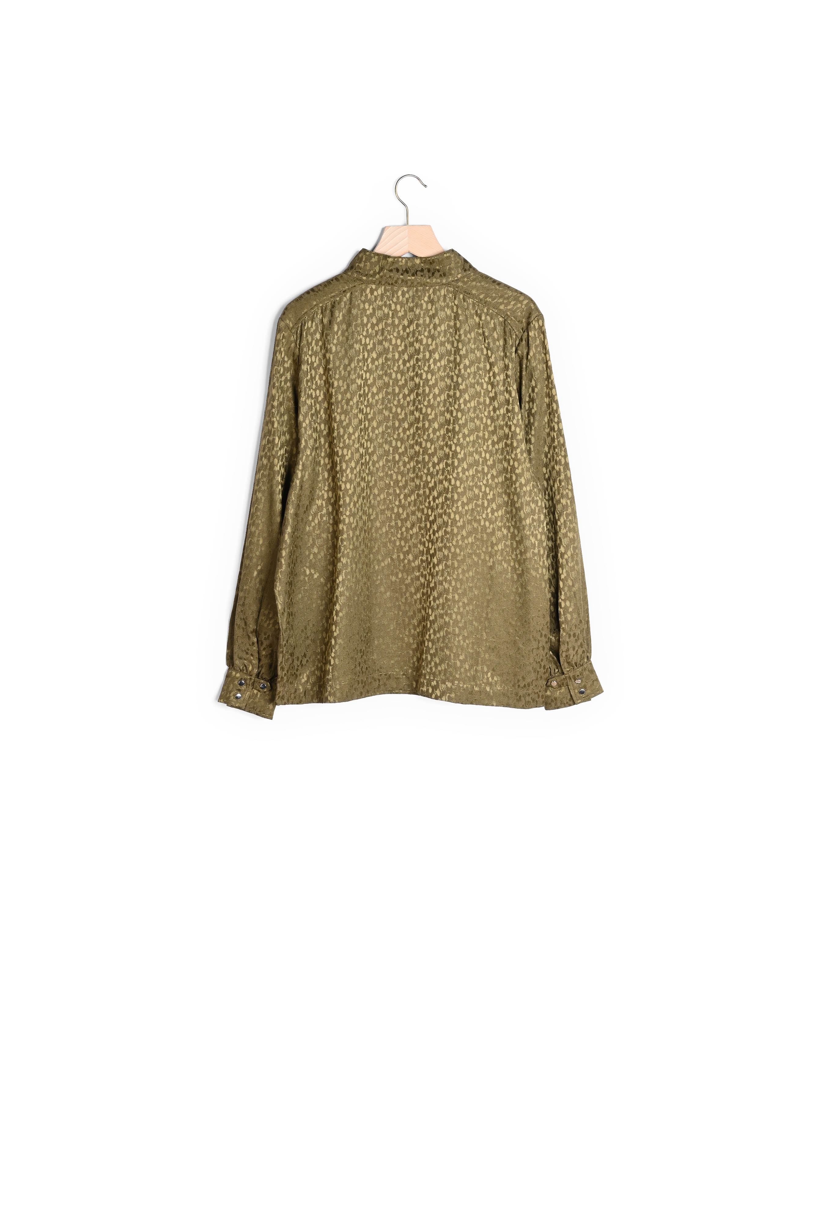 BLOUSE PALMYRE JACQUARD KAKI