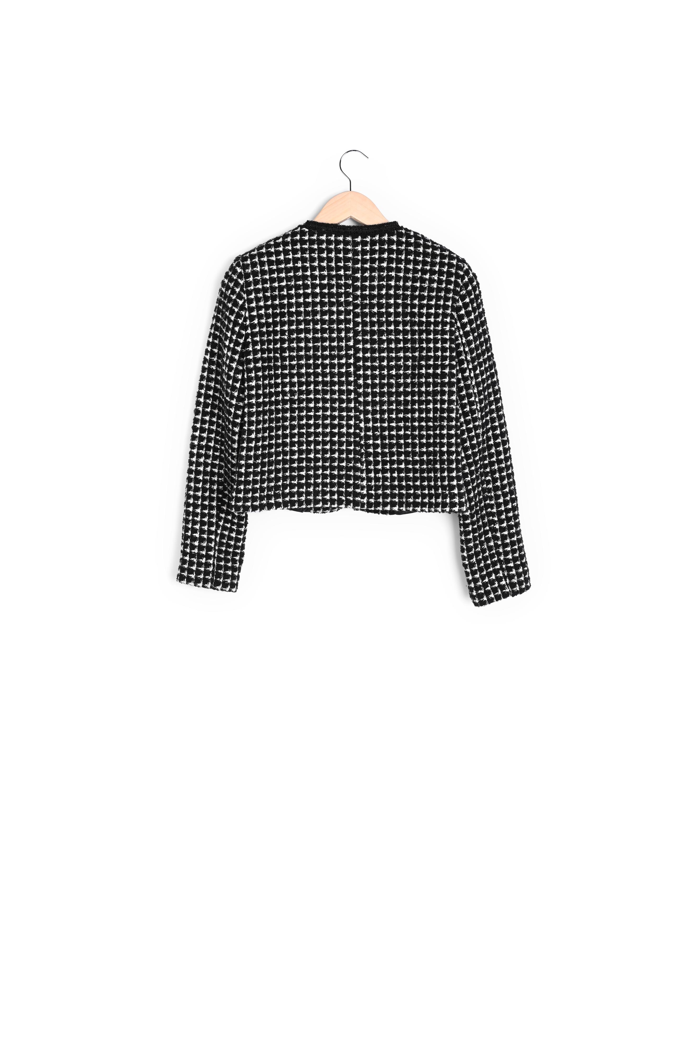 Valou - Veste En Tweed Bi Colore