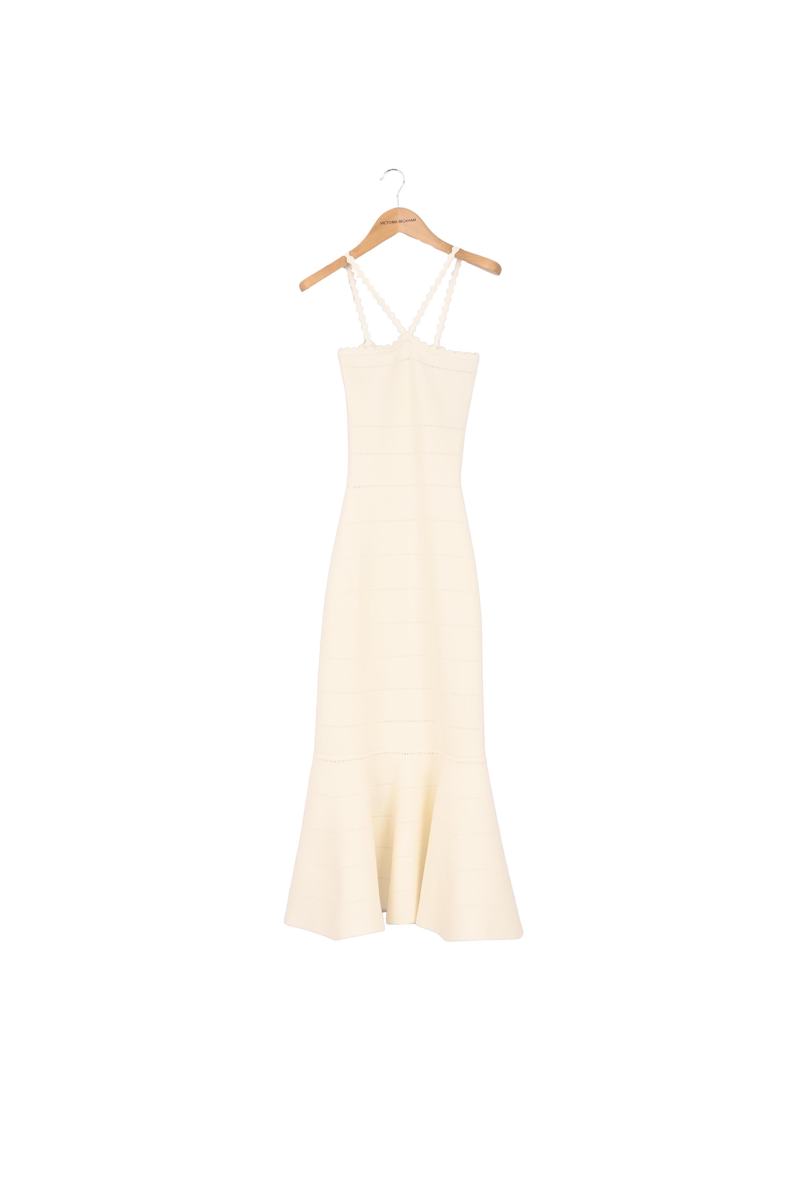Scalloped Strap Flare Dress Victoria Beckham second-hand photo 2