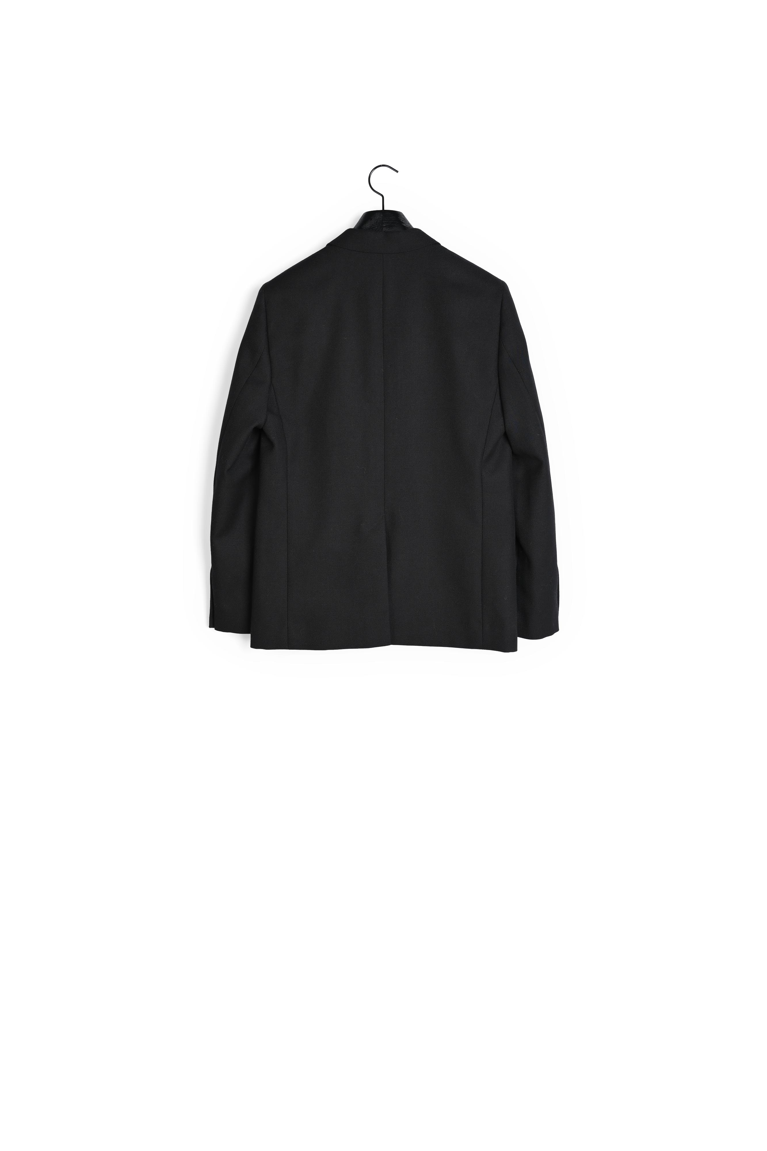 [MONOHA] / ☆ 24FW Wool three-button jacket / black NEW ARRIVALS] AVAILABLE OFFLINE & ONLINE Wool three-button