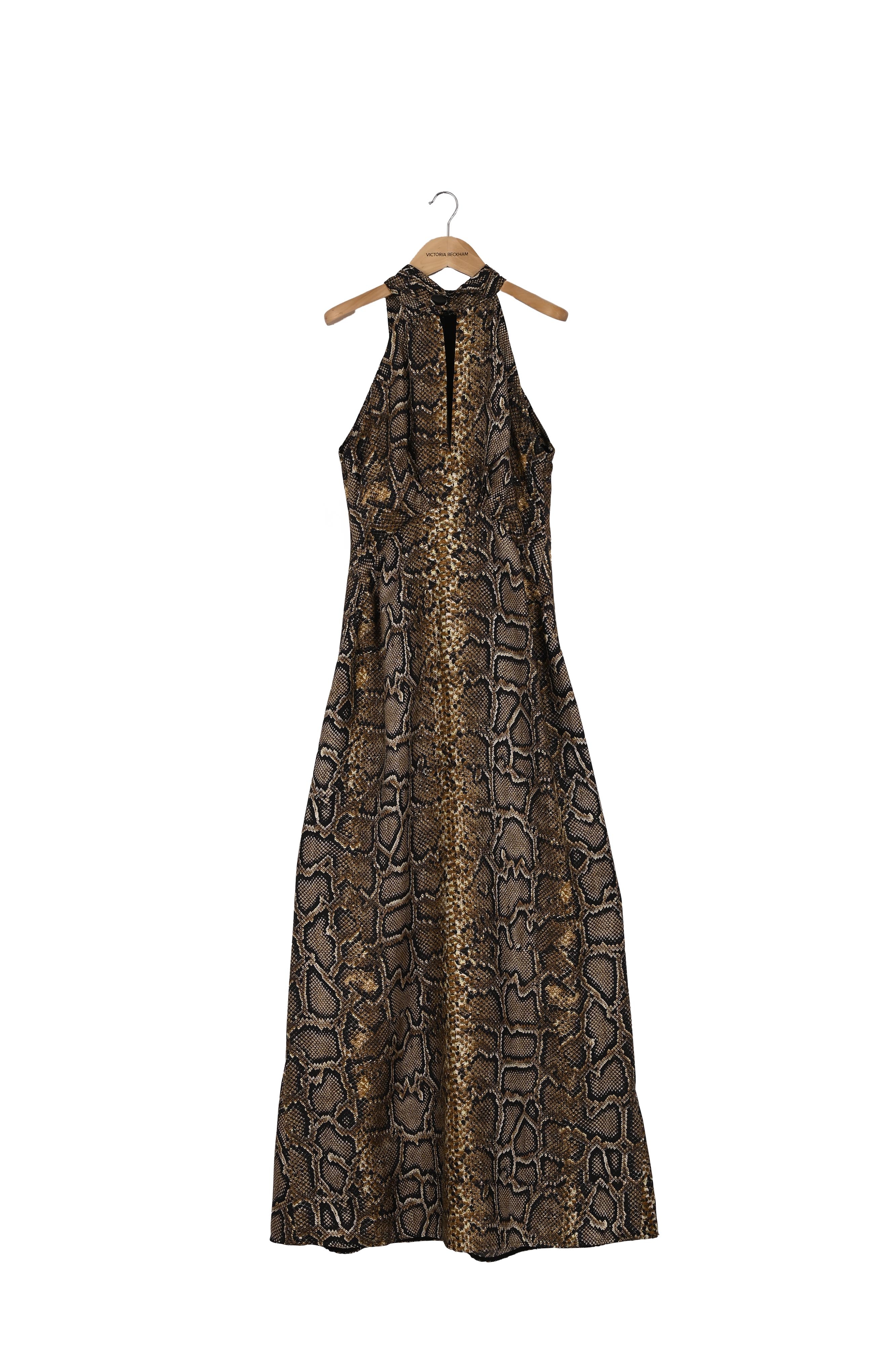 Halter-Neck Floor-Length Dress Victoria Beckham second-hand photo 1