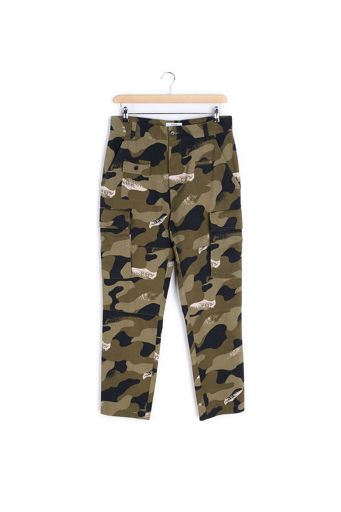 Pantalon cargo multi-poches Aigle seconde main photo 1