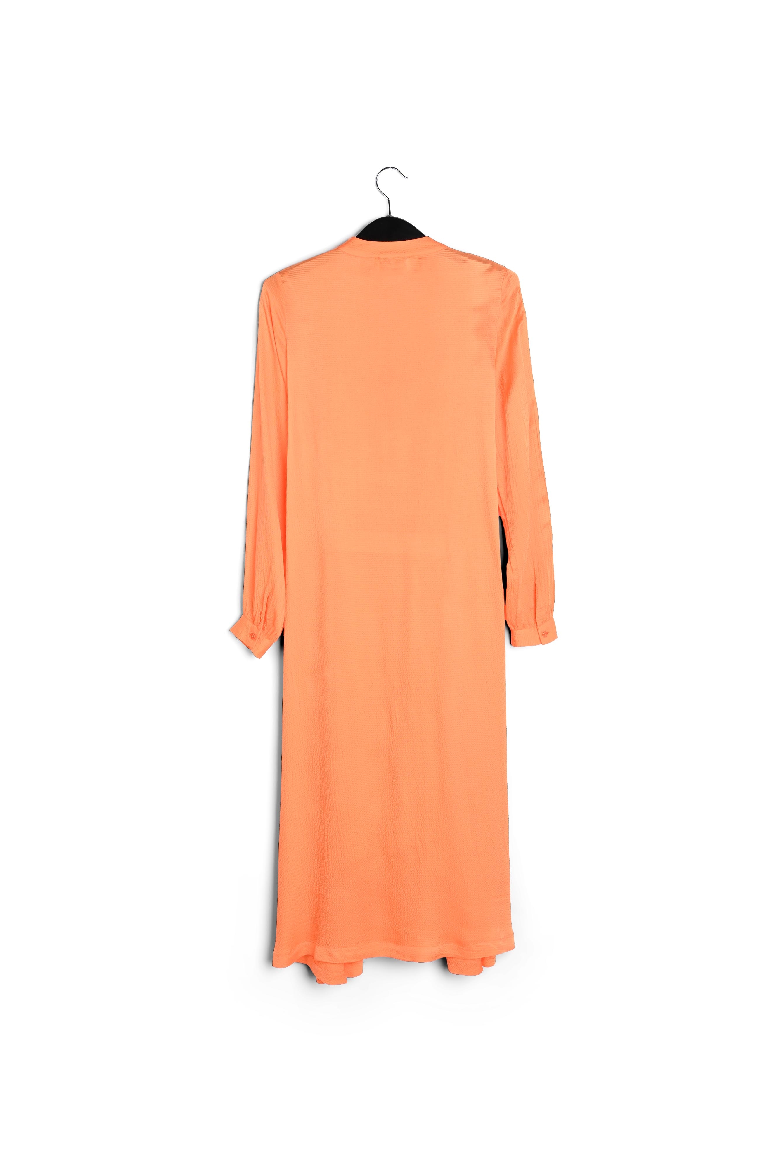 Robe chemise midi orange RE—SSENTIEL seconde main photo 2