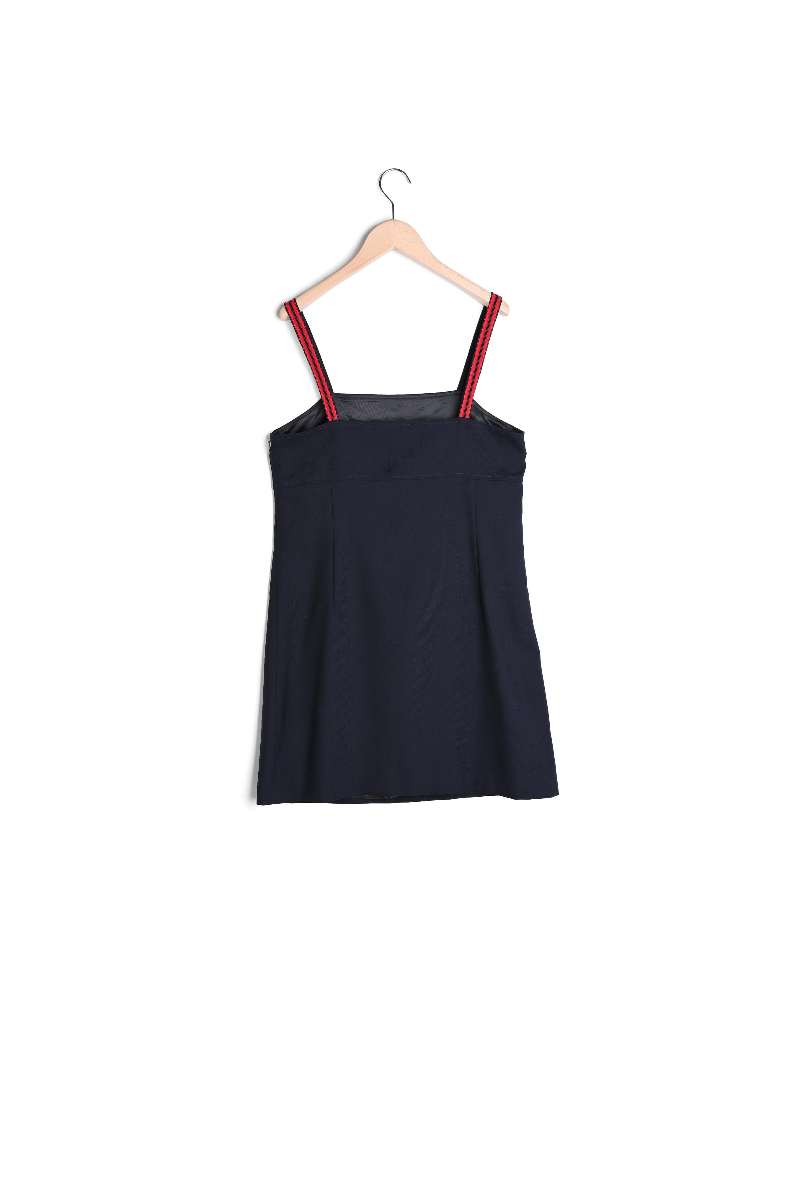 Photo produit Robe Ryenna bleu nuit en toile tailleur numéro 1