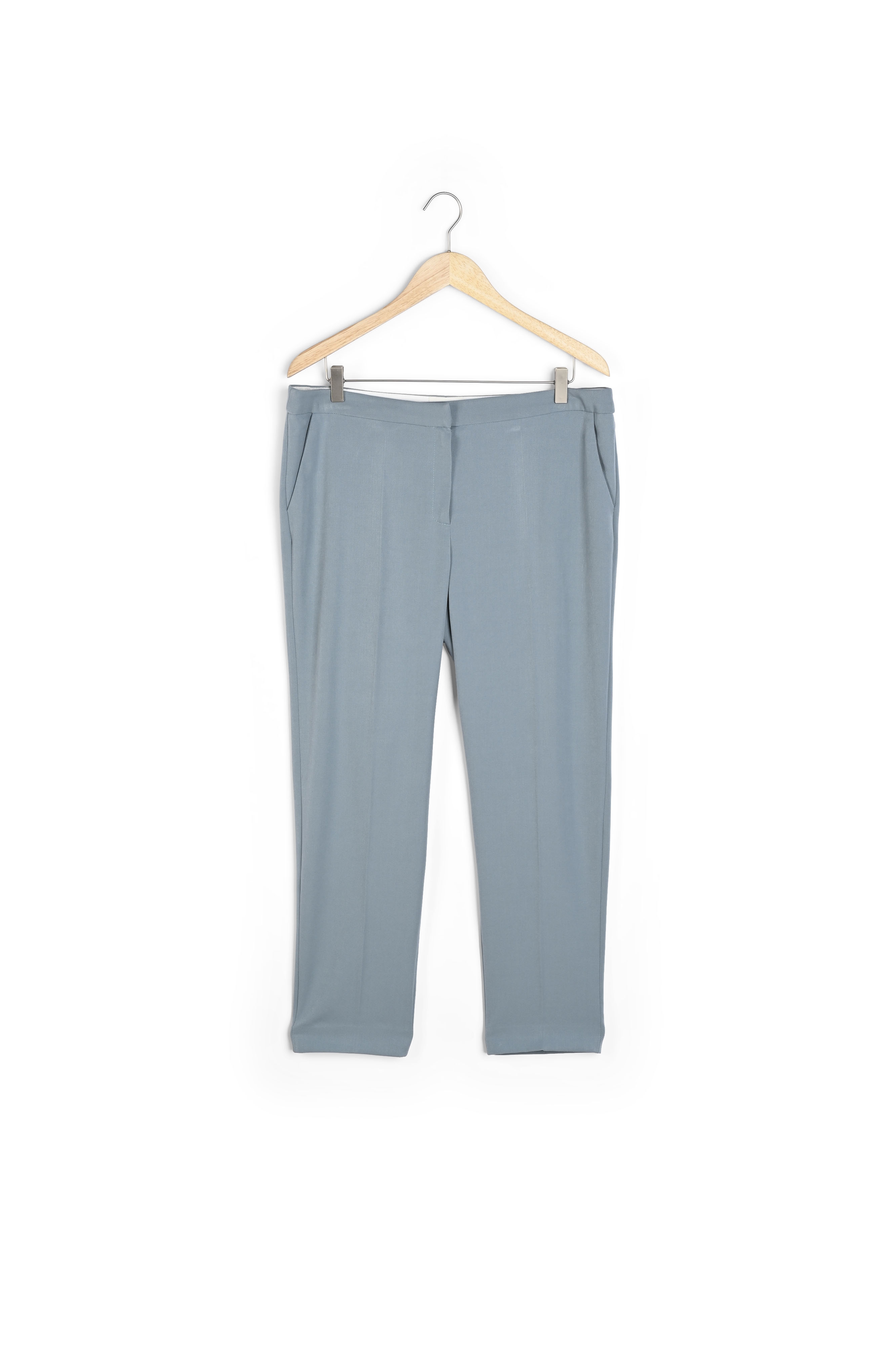 Pantalon cigarette de tailleur céladon Harry Maison 123 seconde main photo 1