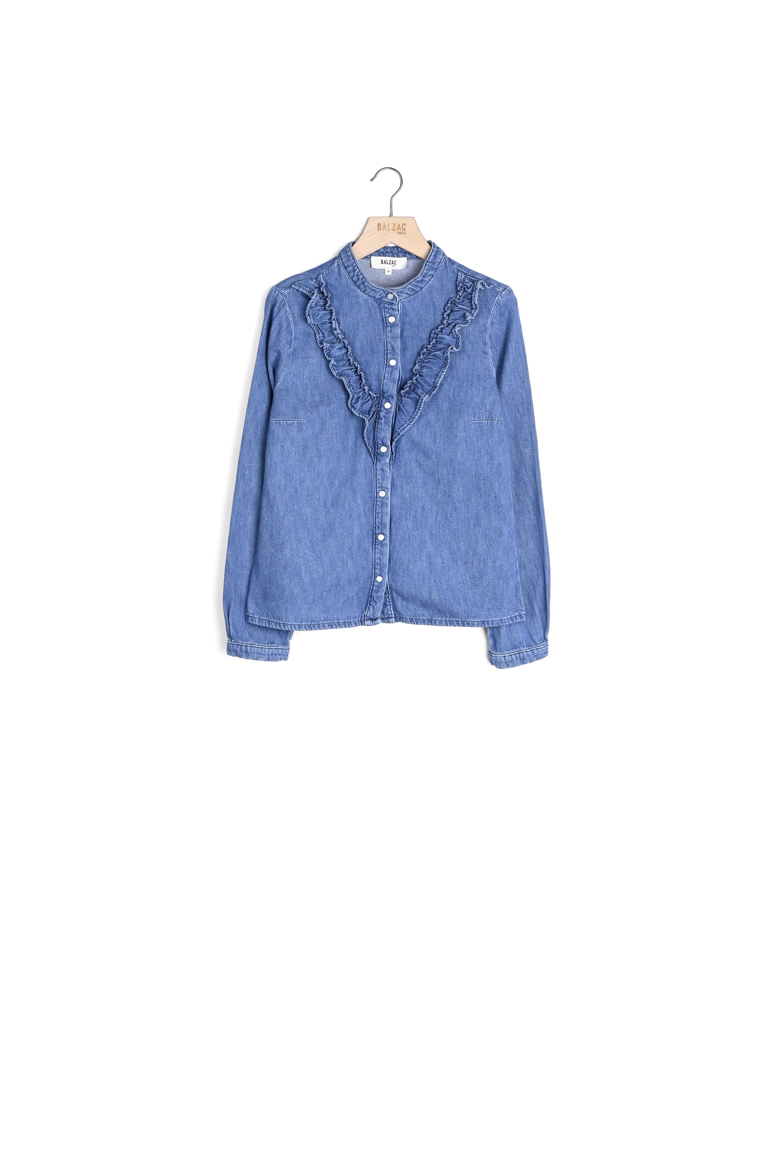 Photo produit CHEMISE BLANCHE EN JEAN numéro 0