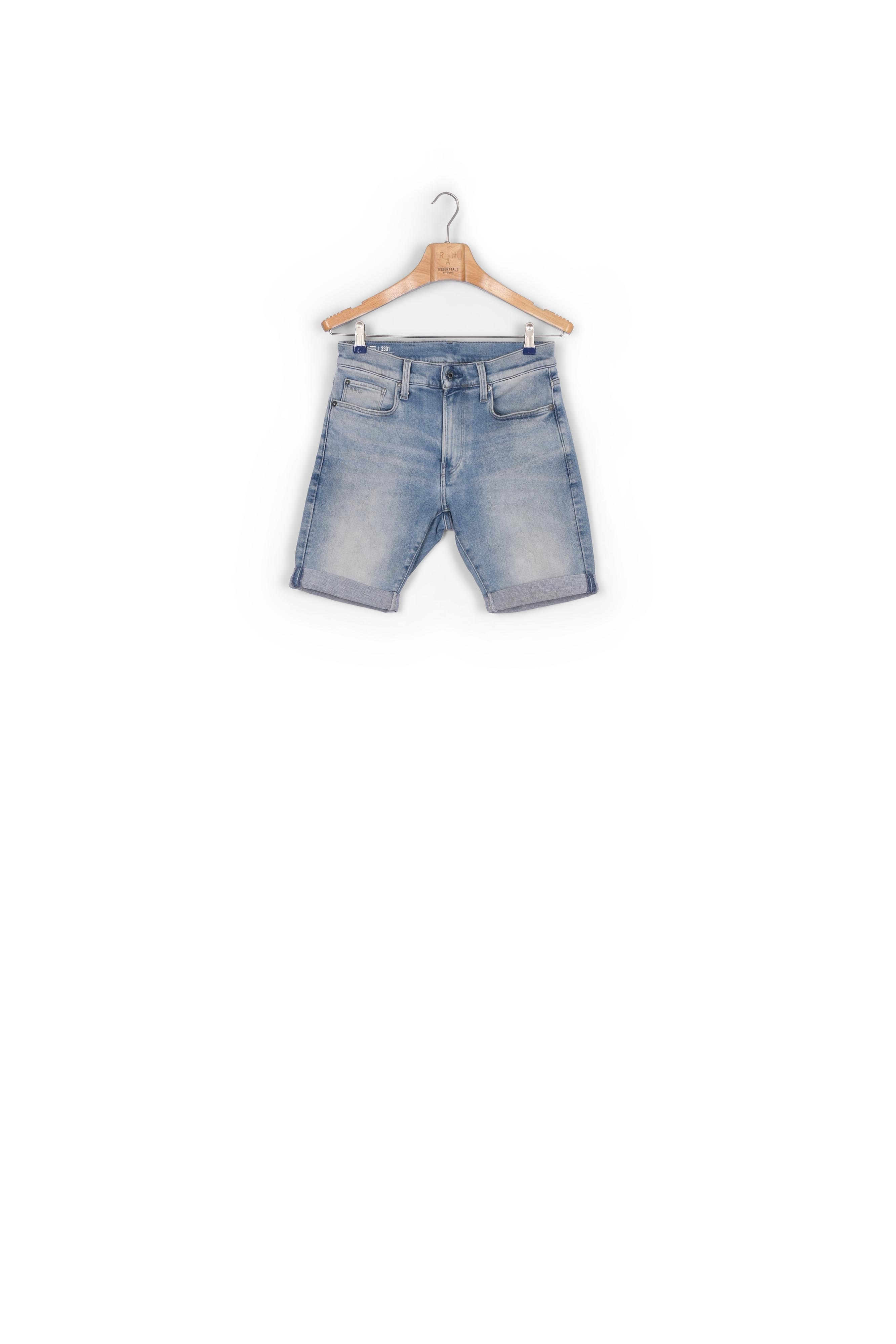 3301 Slim Denim Shorts G-star tweedehands photo 1