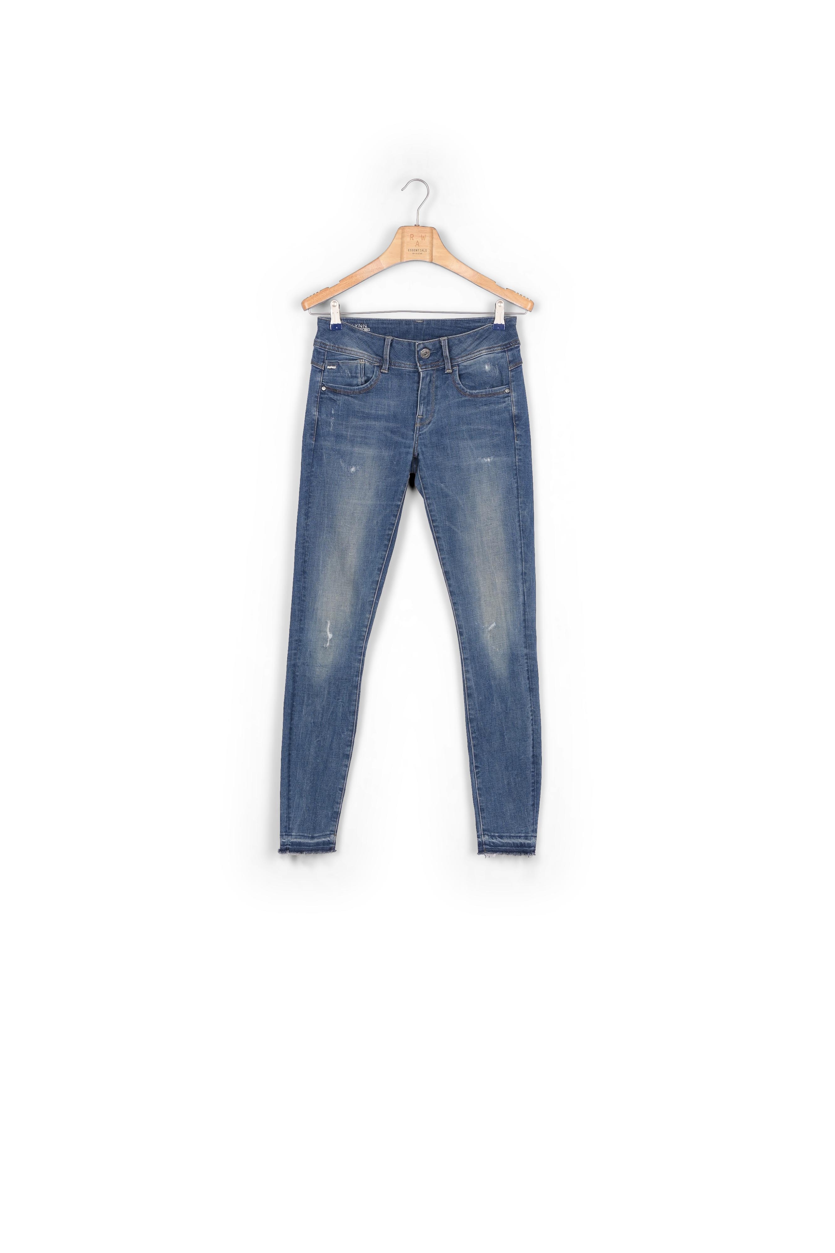 Lynn Mid Waist Skinny Ripped Jeans G-star seconde main photo 1