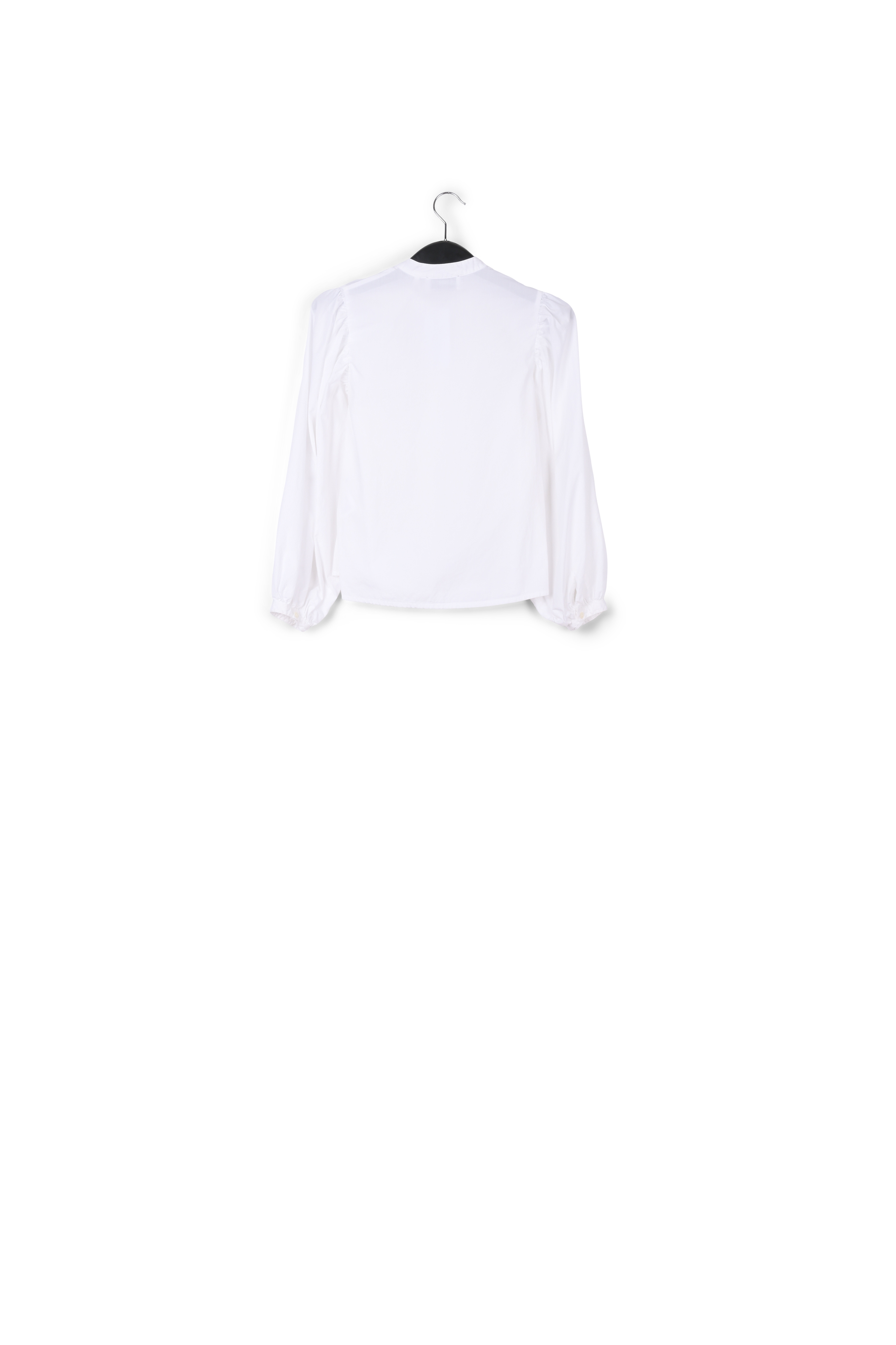 Chemisier en coton blanc RE—SSENTIEL seconde main photo 3