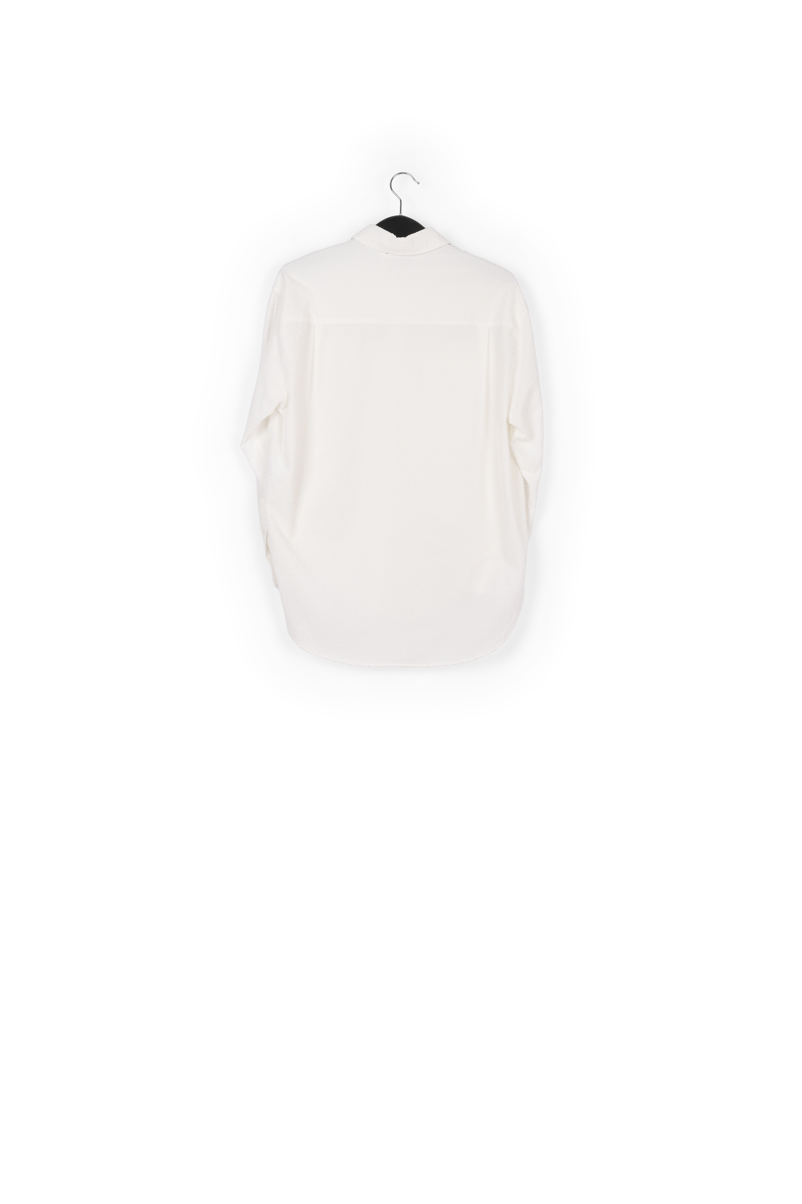 Chemise oversize blanche RE—SSENTIEL seconde main photo 2