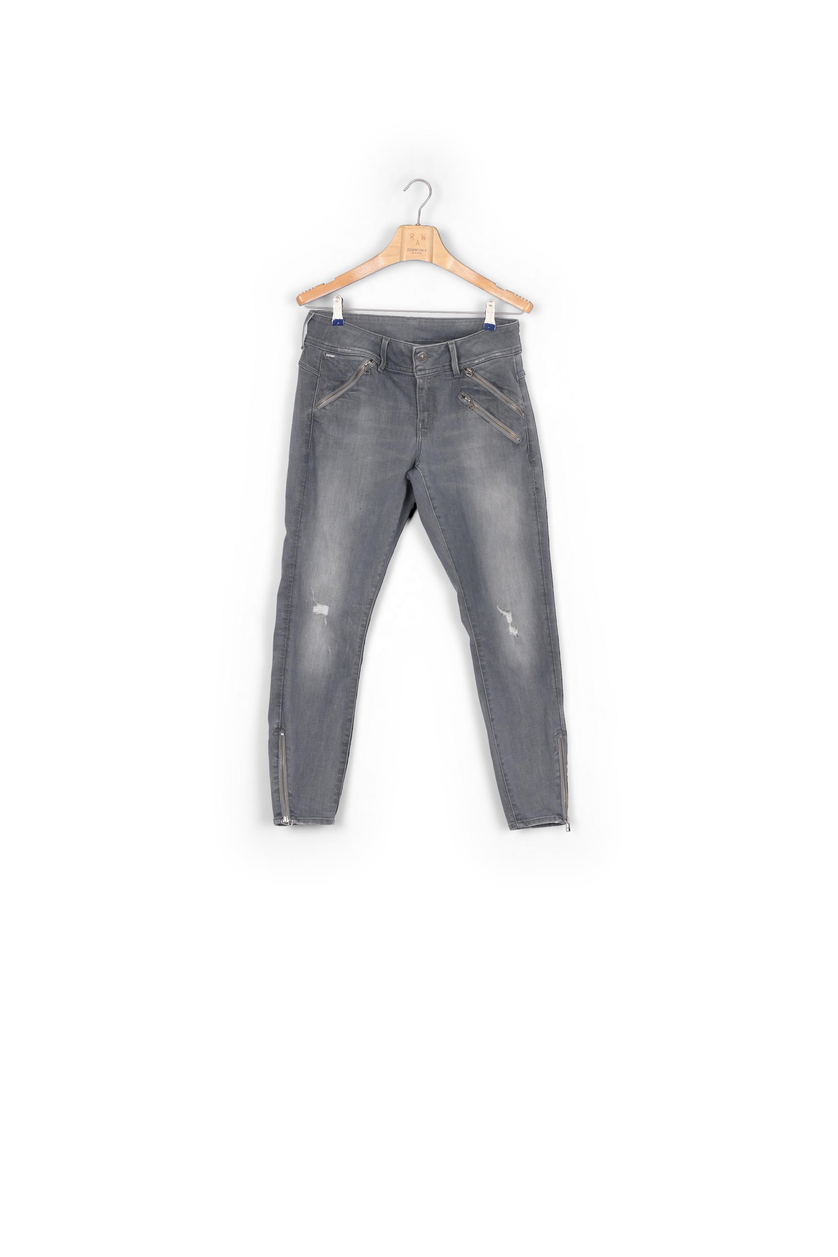 Lynn Biker Mid Skinny Ankle Jeans G-star Second-Hand photo 1