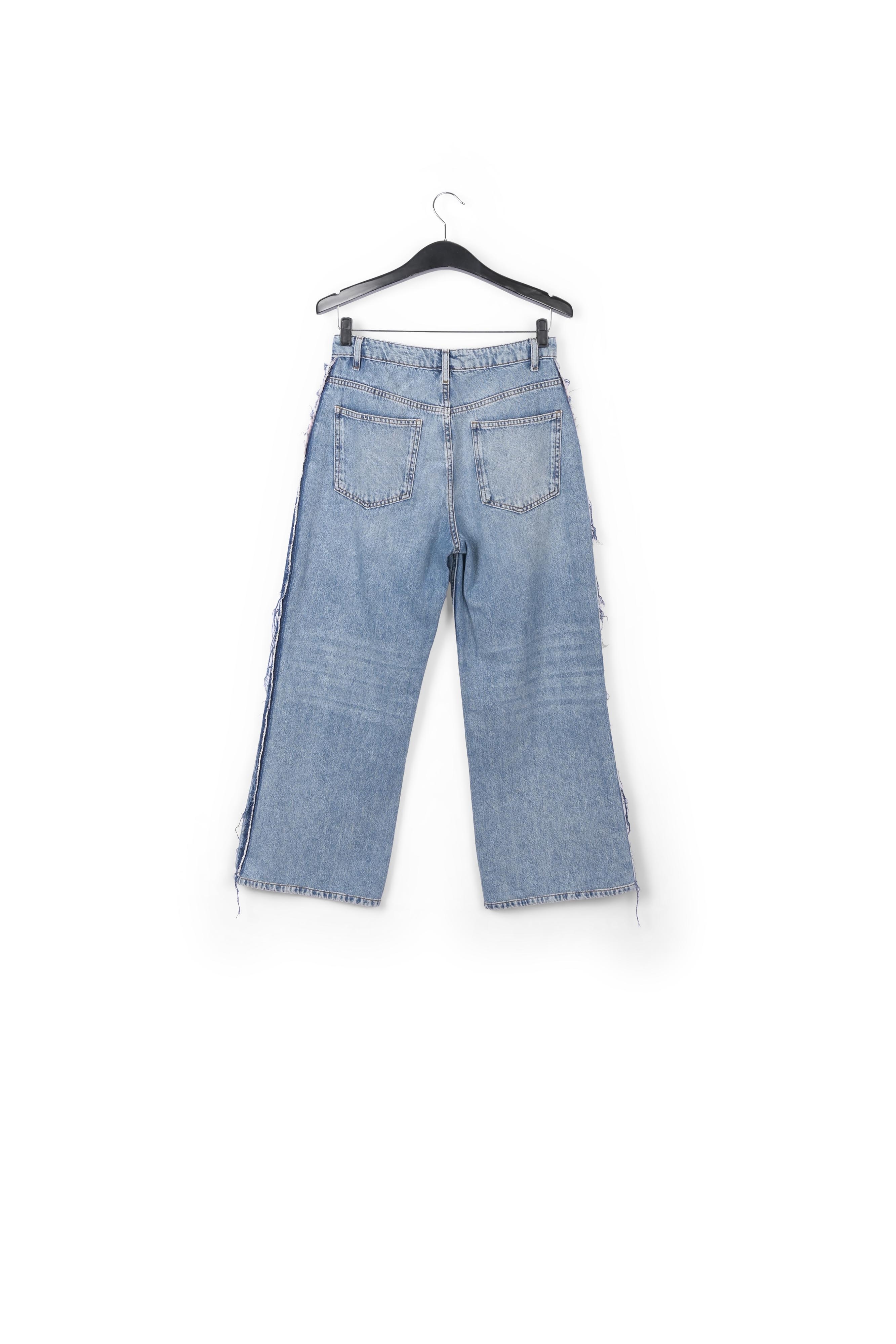 Blauwe jeans met brede pijpen RE—SSENTIEL tweedehands photo 2