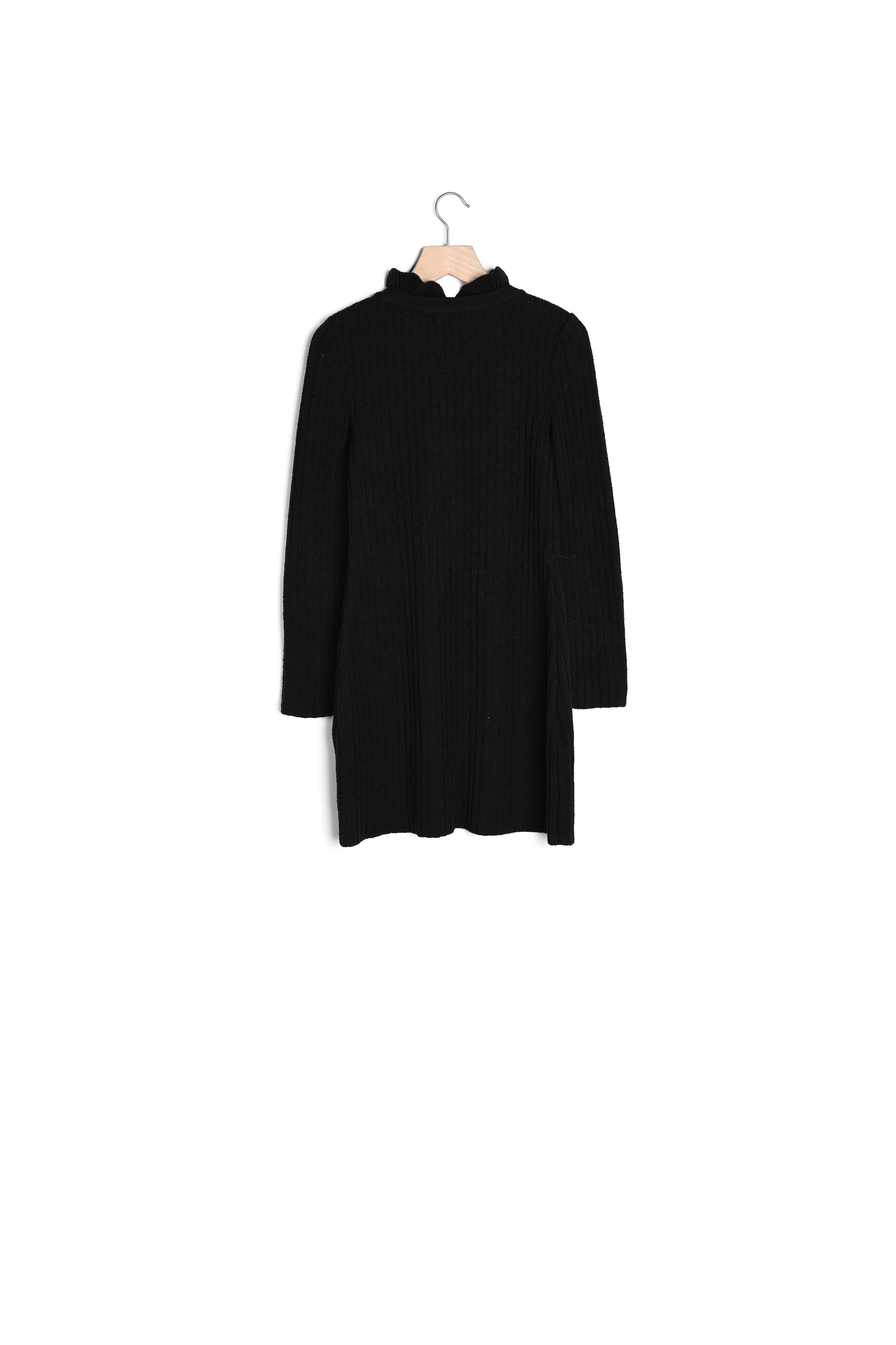 ROBE KARLA NOIRE EN LAINE Balzac seconde main photo 2