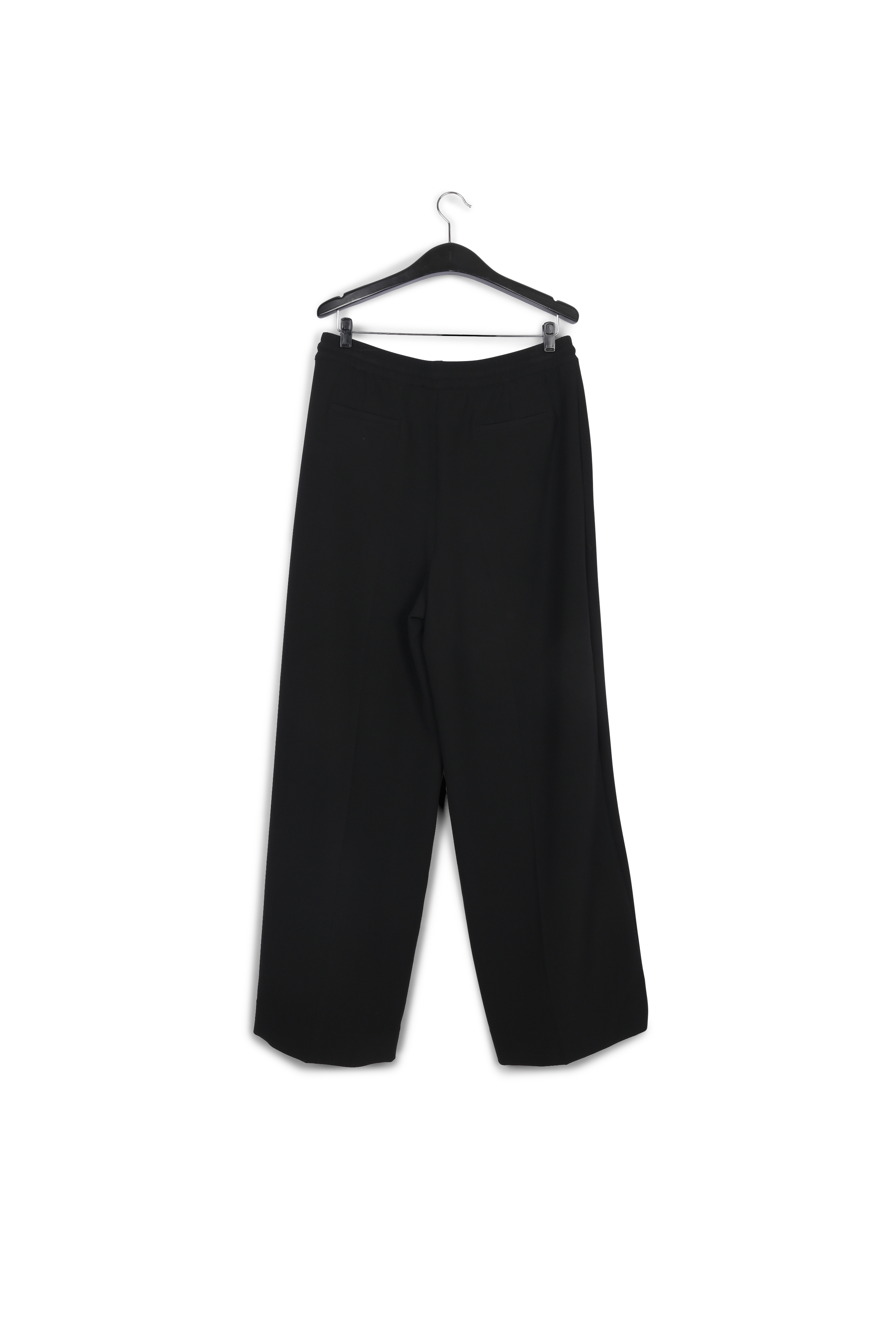 Pantalon noir à  coupe ample RE—SSENTIEL seconde main photo 2
