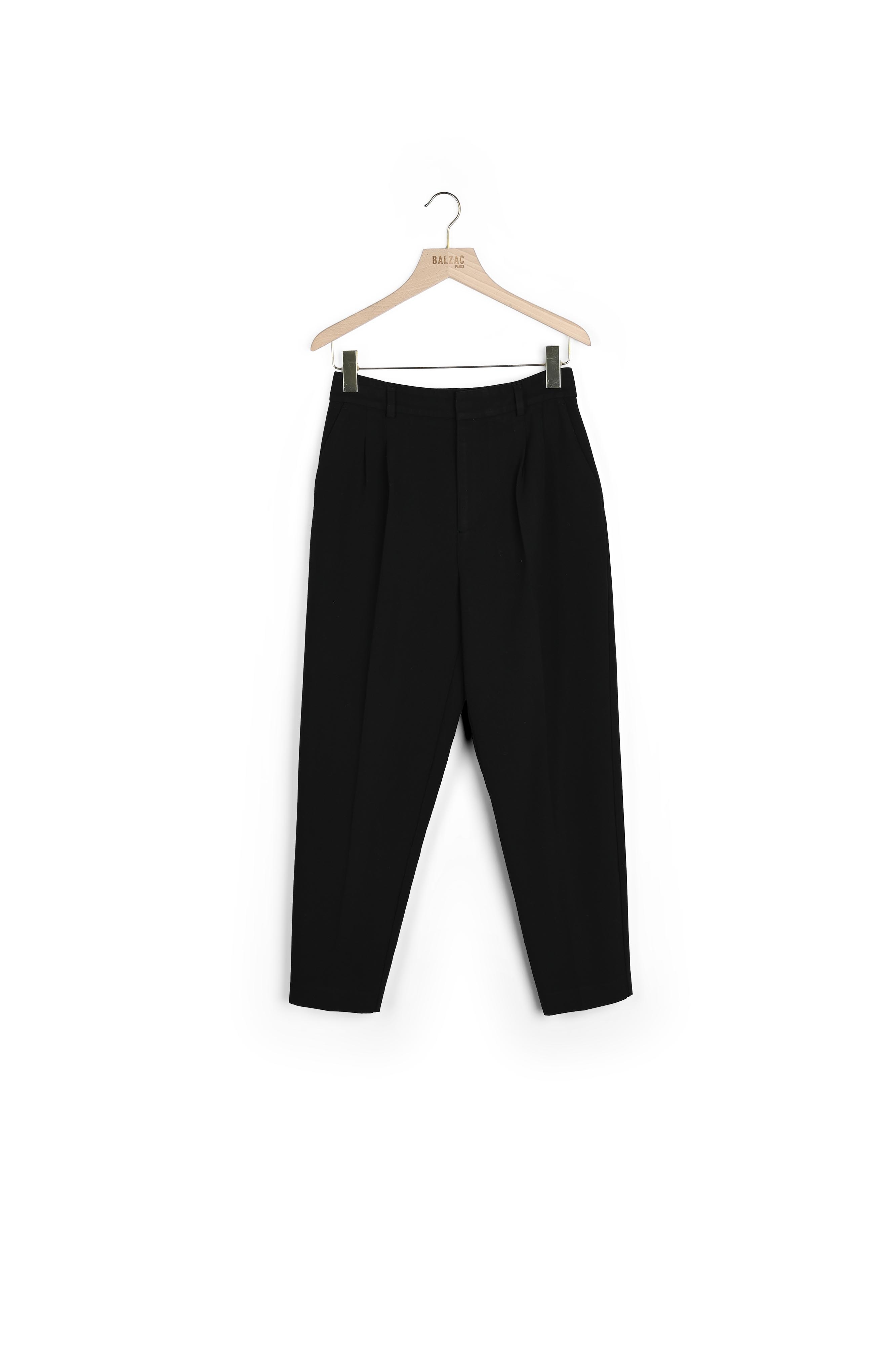 PANTALON ABRAMO NOIR Balzac seconde main photo 1