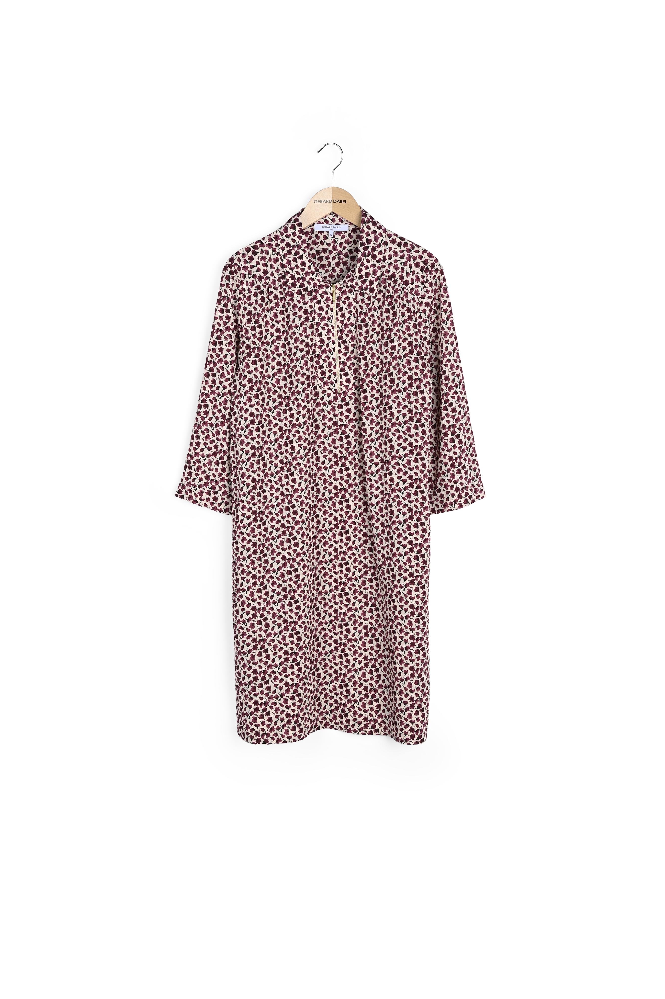Photo produit Robe courte zippée à fleurs - JORGIA numéro 0